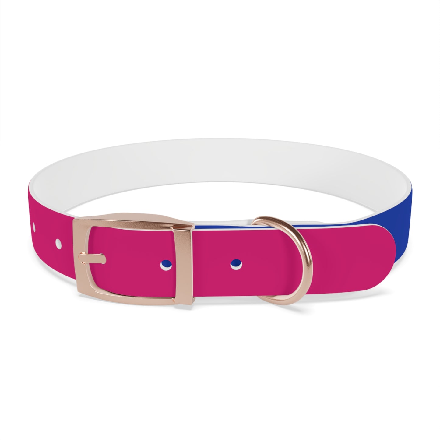 Bisexual Pride Flag Dog Collar