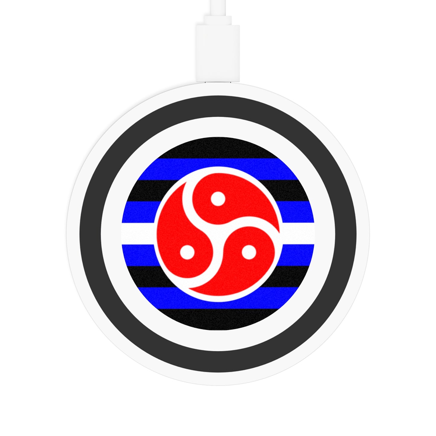 BDSM Fetish Pride Flag Wireless Charger