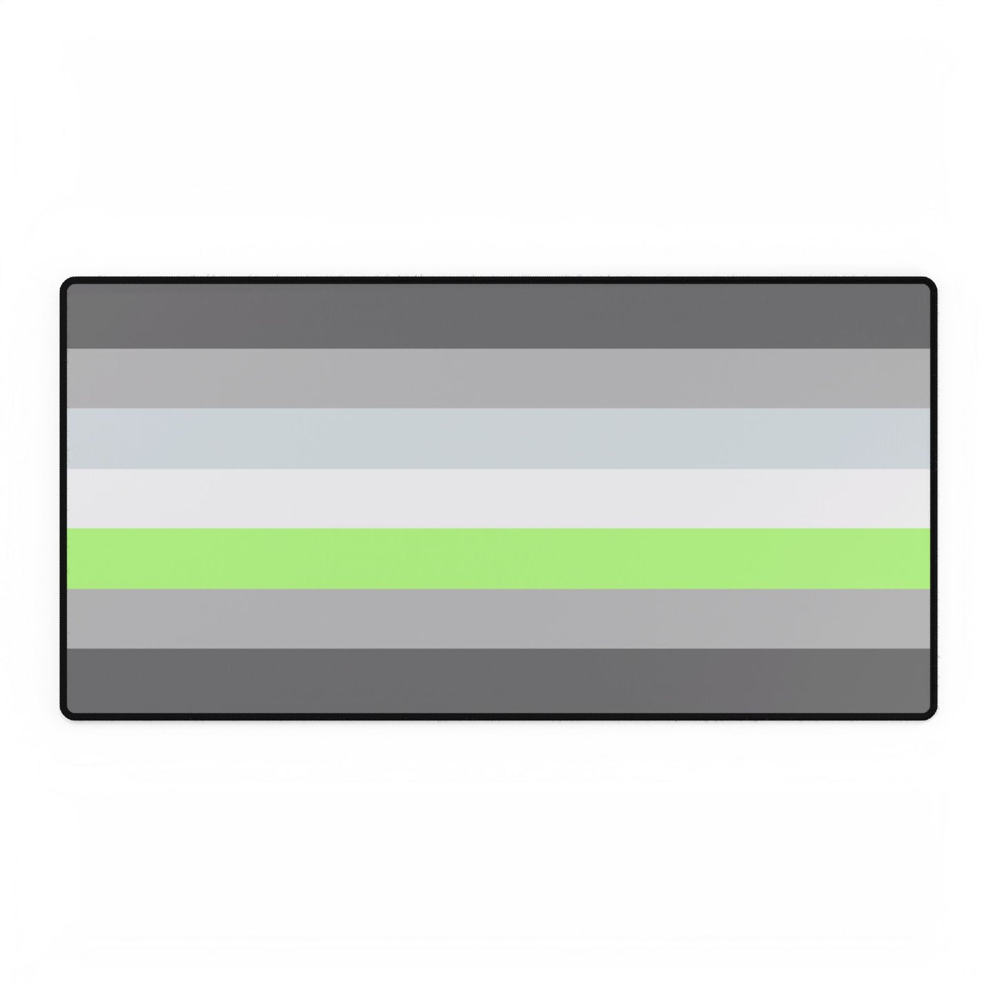 Demiagender Pride Flag Desk Mat - Multiple Sizes