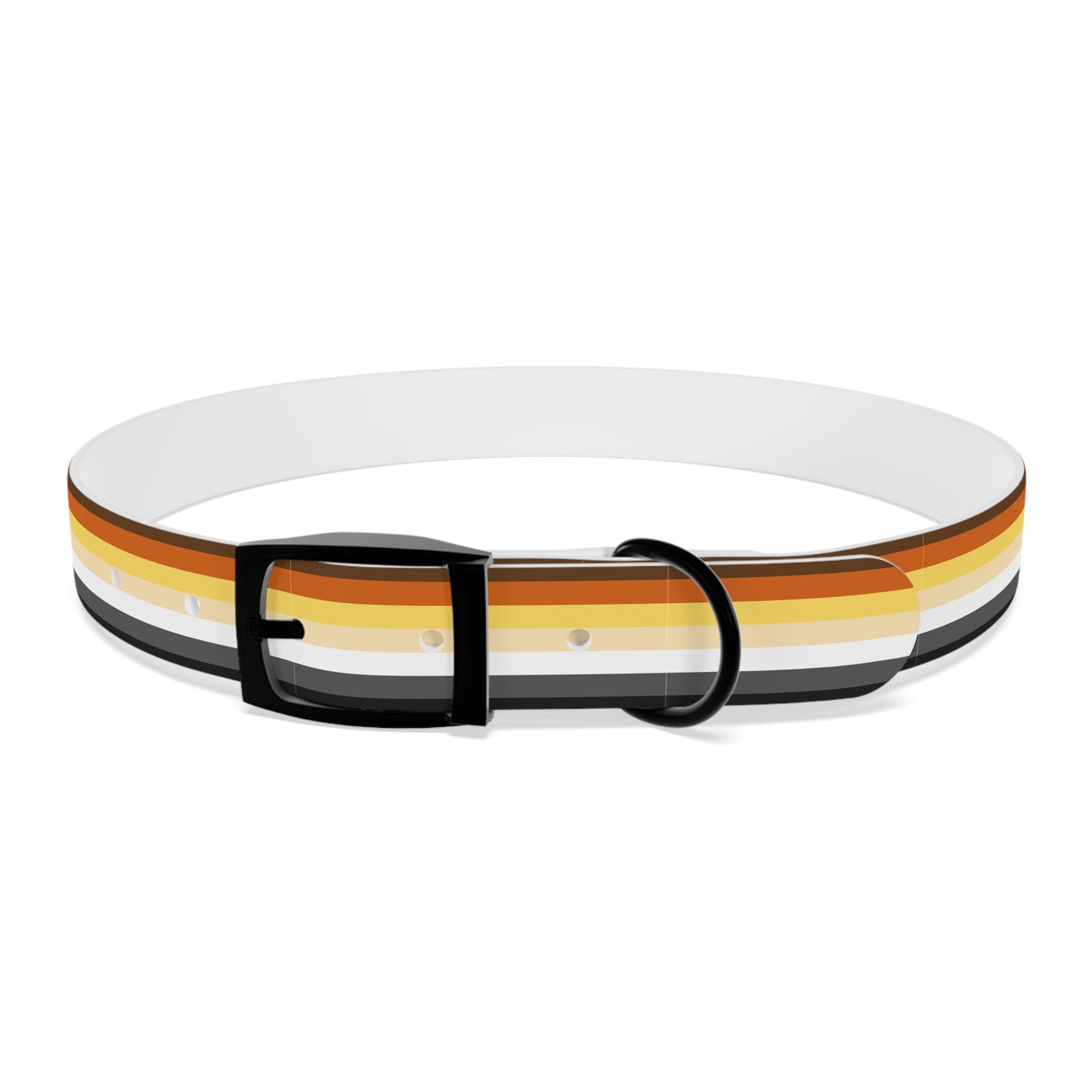 Bear Pride Flag Dog Collar