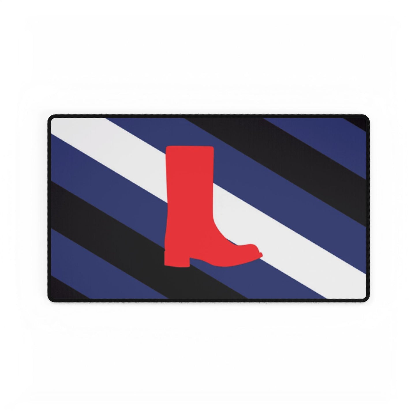 Boot Fetish Pride Flag Desk Mat