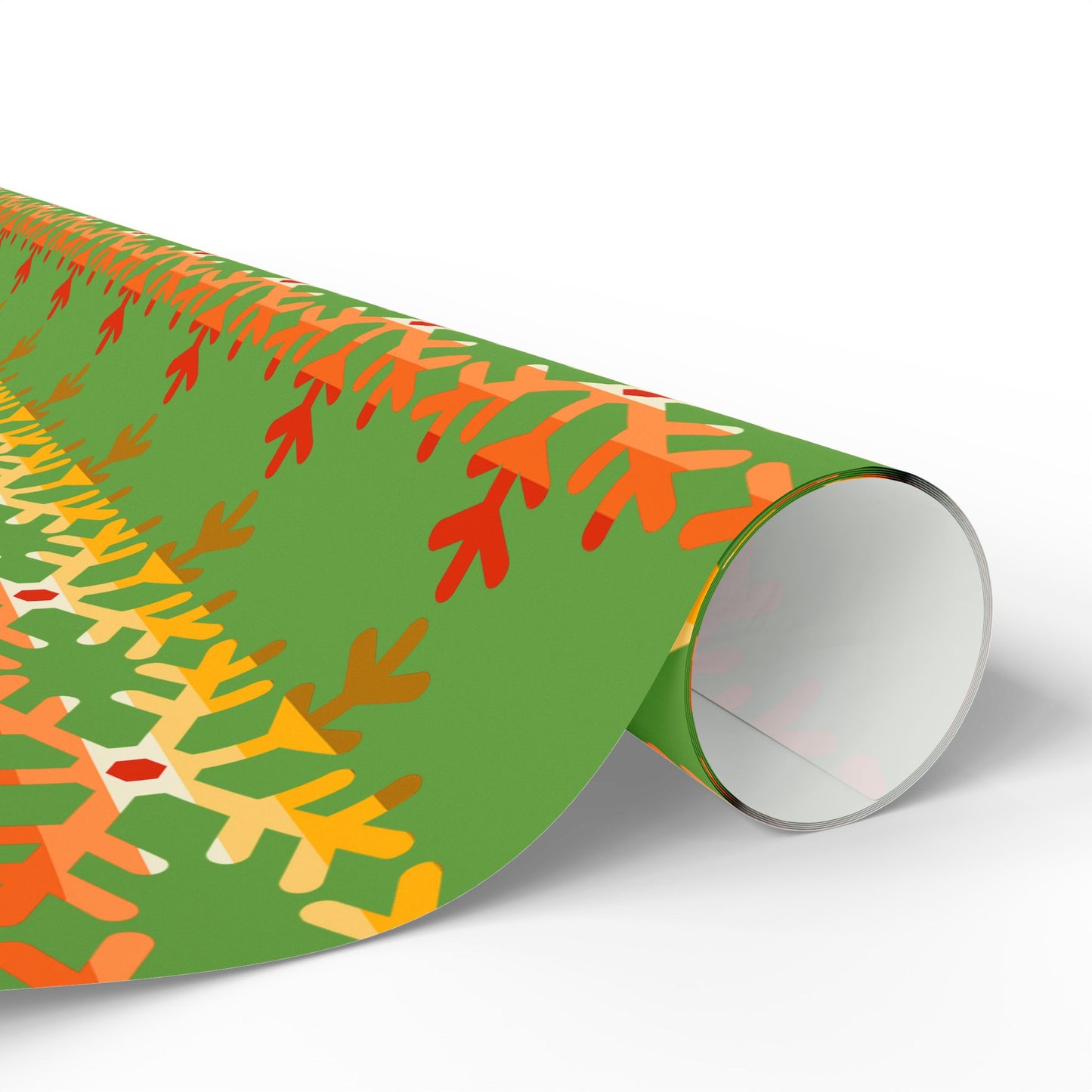 Butch Pride Flag (Mod Q) Snowflake Wrapping Paper - Multiple Sizes/Finishes