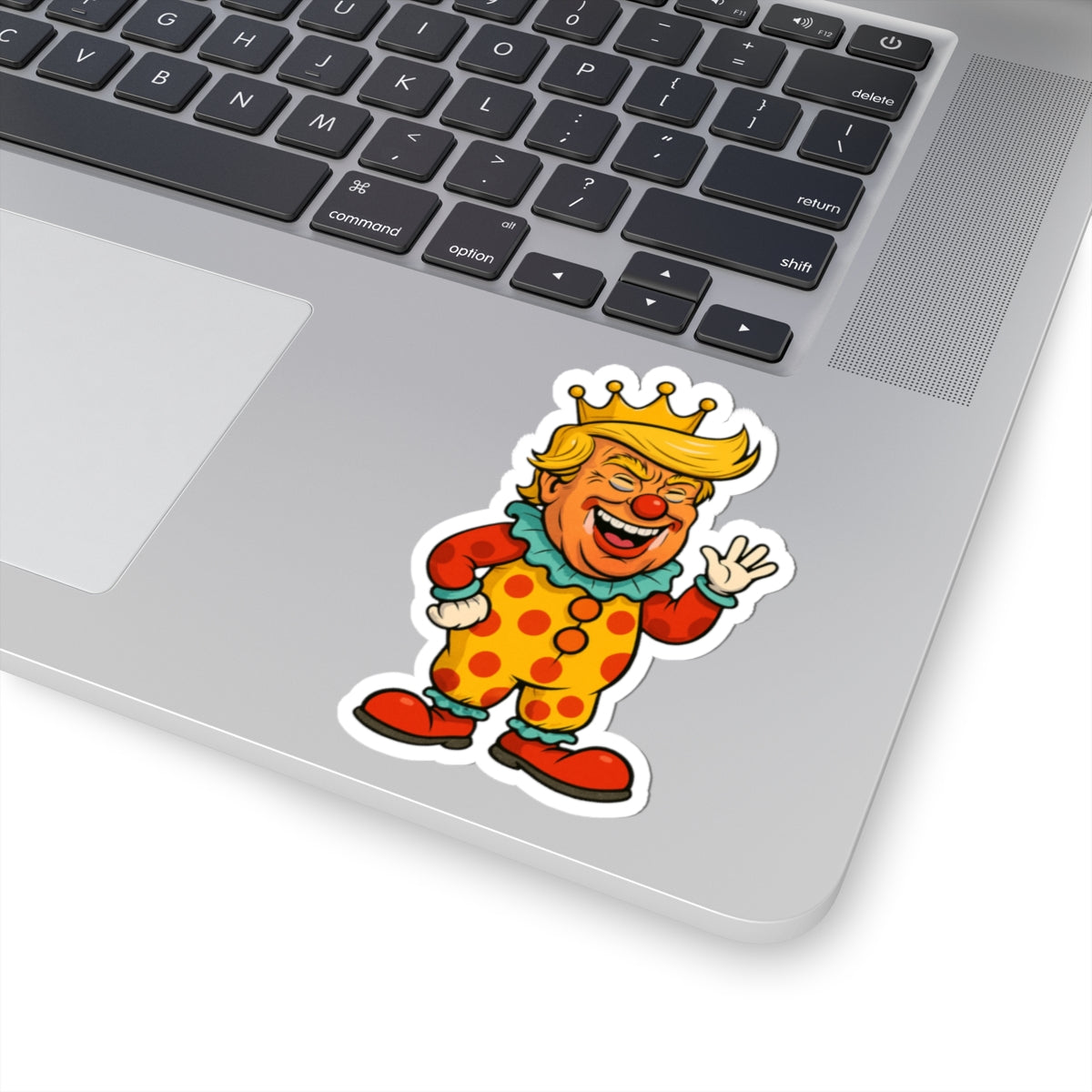 The Clown King Kiss-Cut Sticker