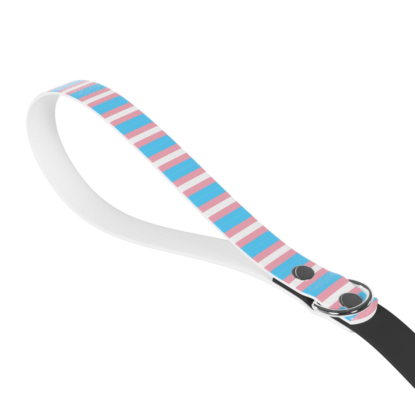Transgender Pride Flag Dog Leash