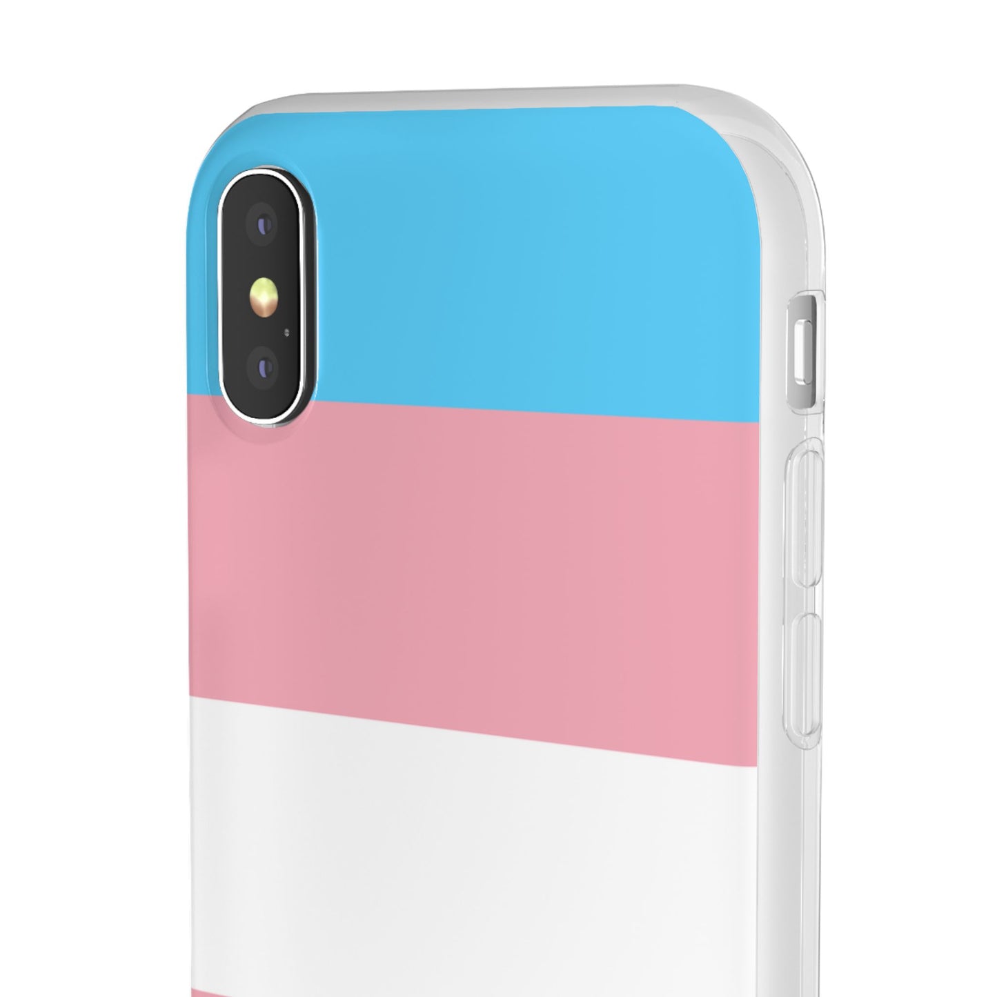 Transgender Pride Flag iPhone Flexi Case - Multiple Generations