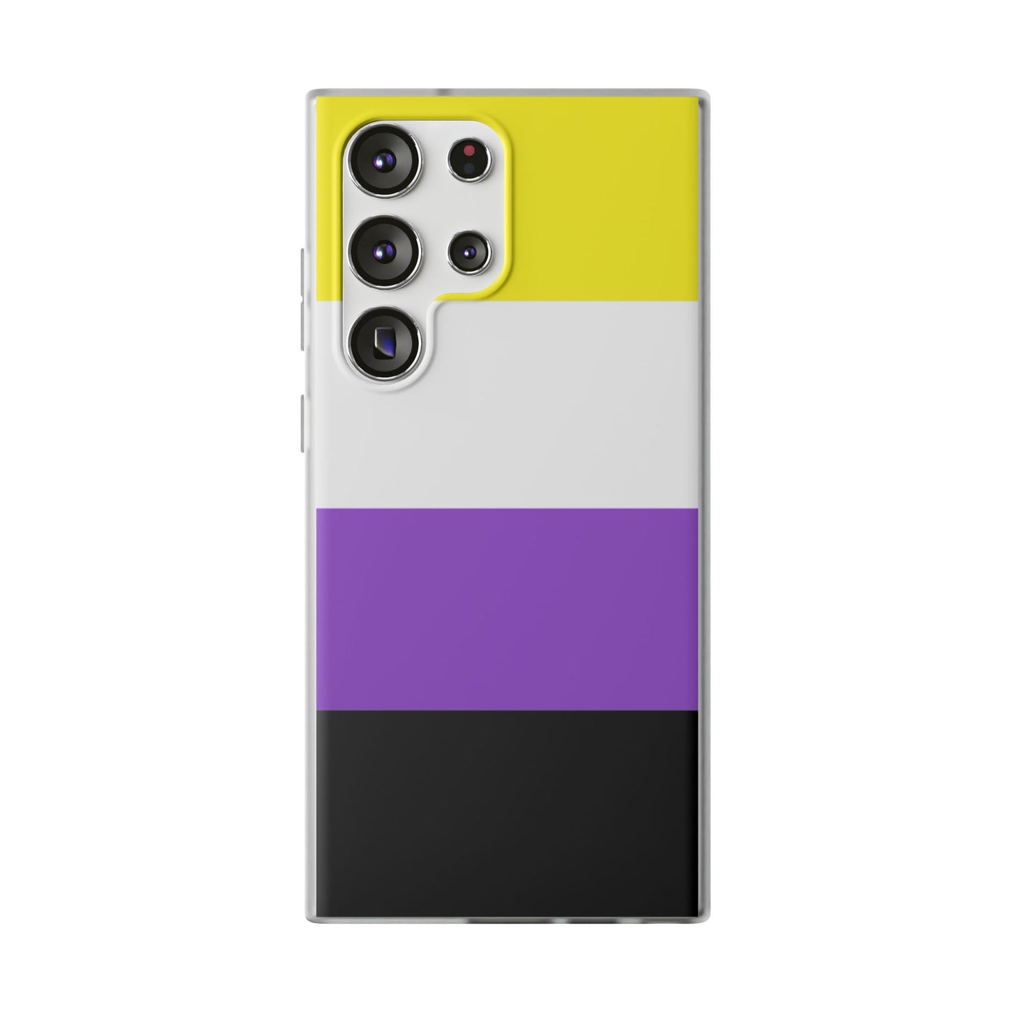 Non-Binary Pride Flag Samsung Flexi Case - Multiple Generations