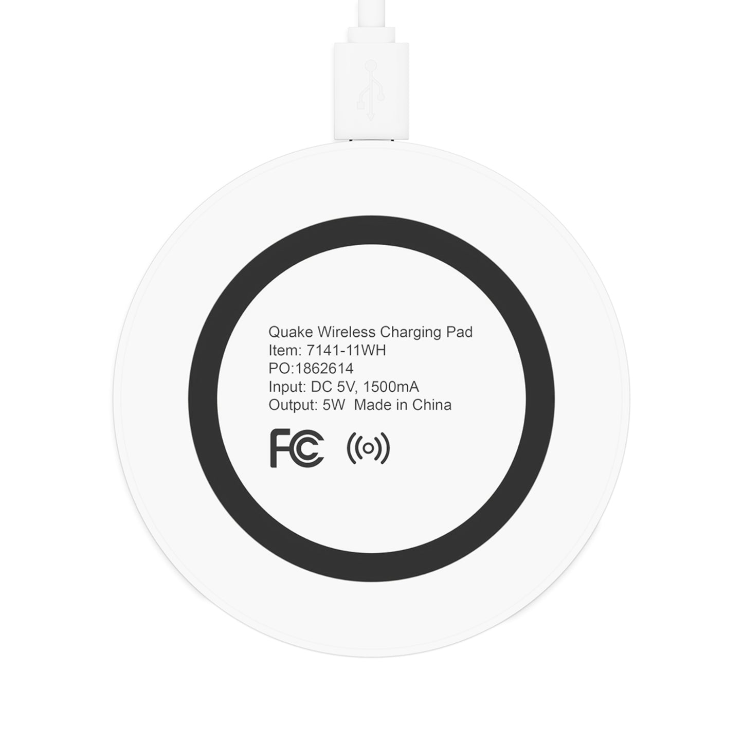 Bisexual Pride Flag Wireless Charger