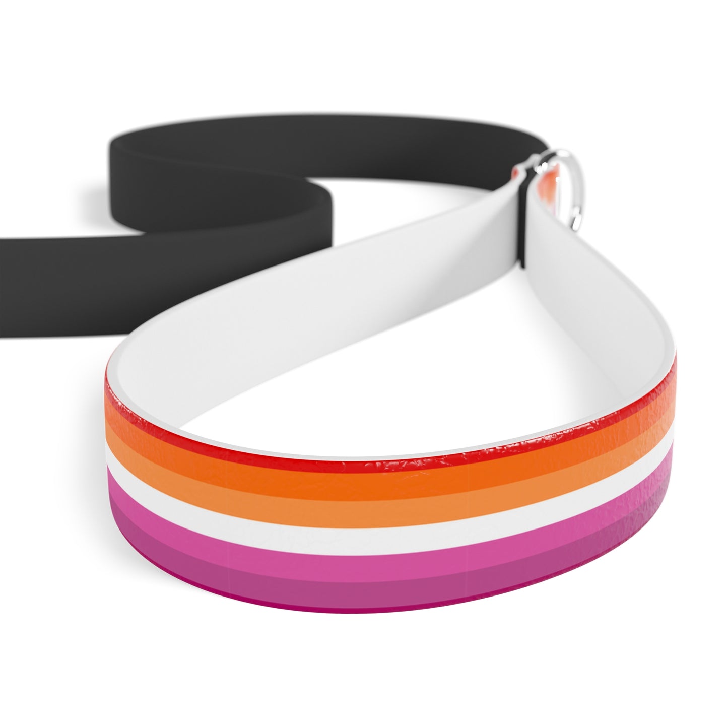 Lesbian Pride Flag Dog Leash