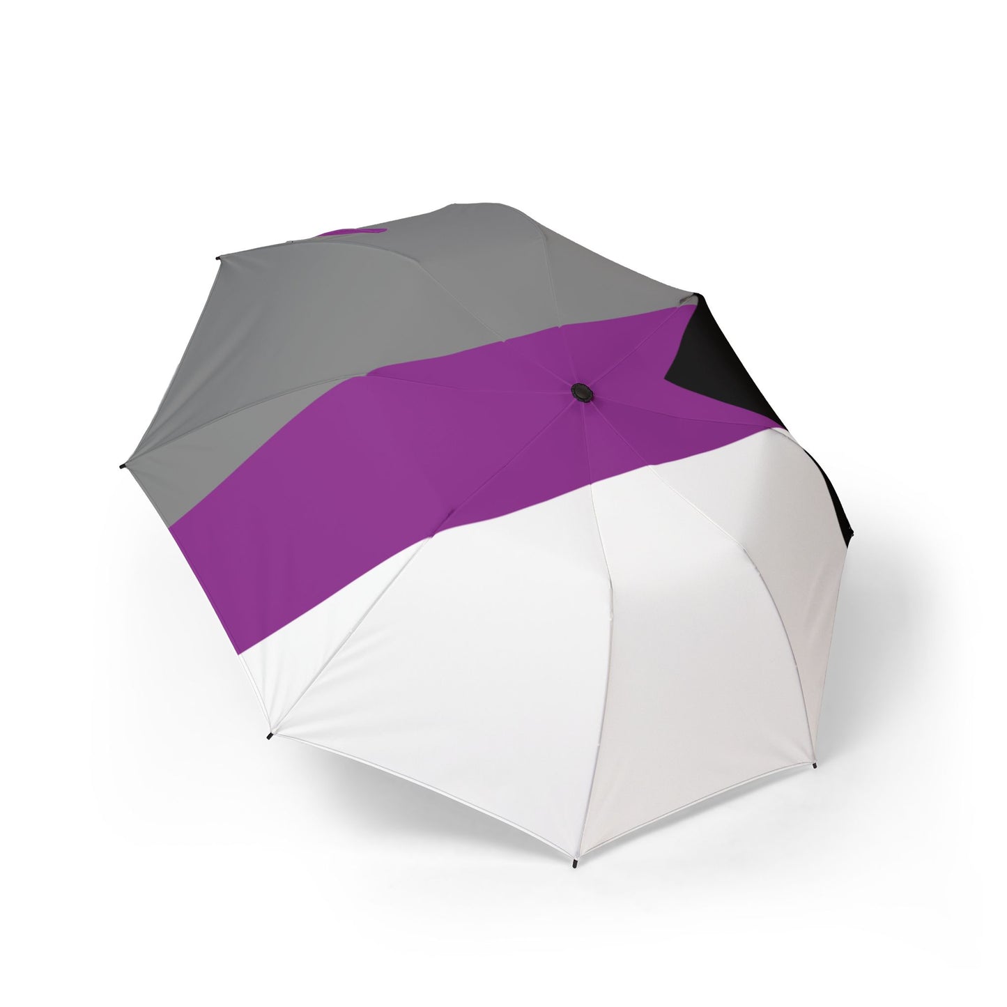 Demisexual Pride Flag Semi-Automatic Foldable Umbrella