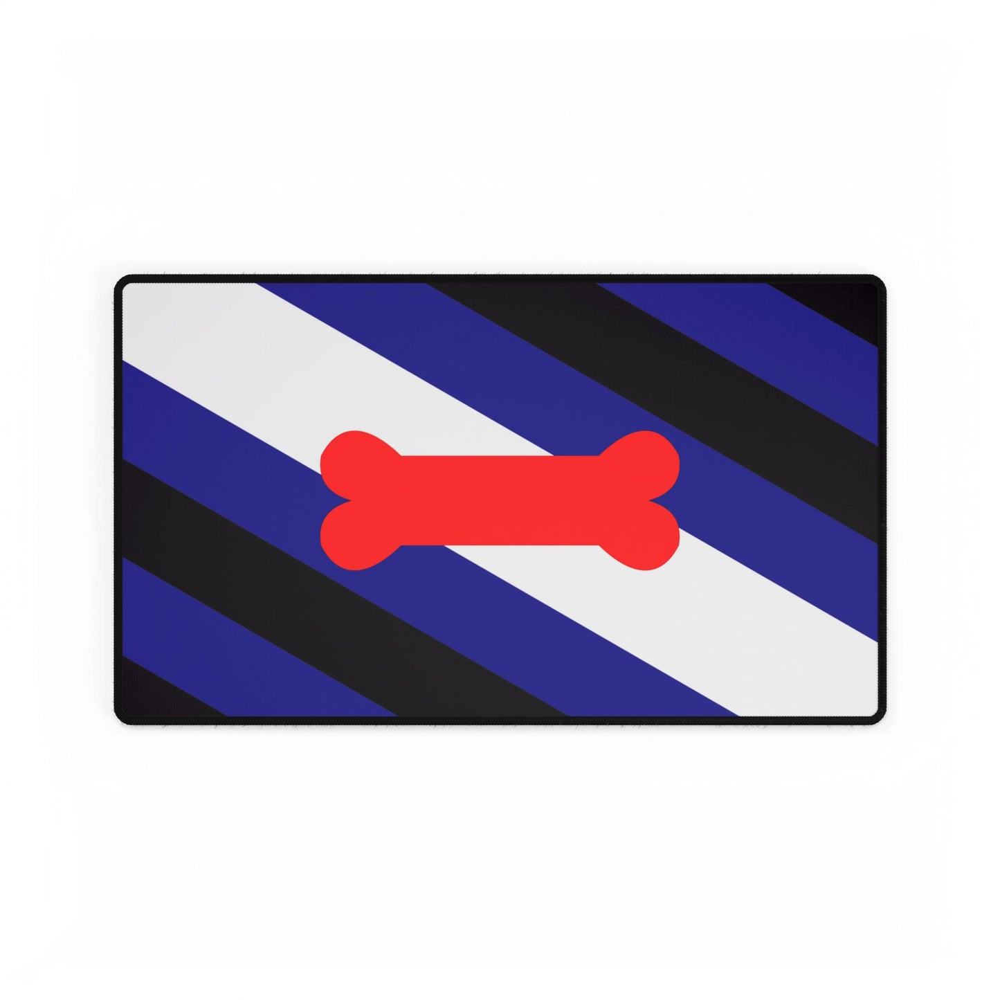 Pup Play Pride Flag Desk Mat