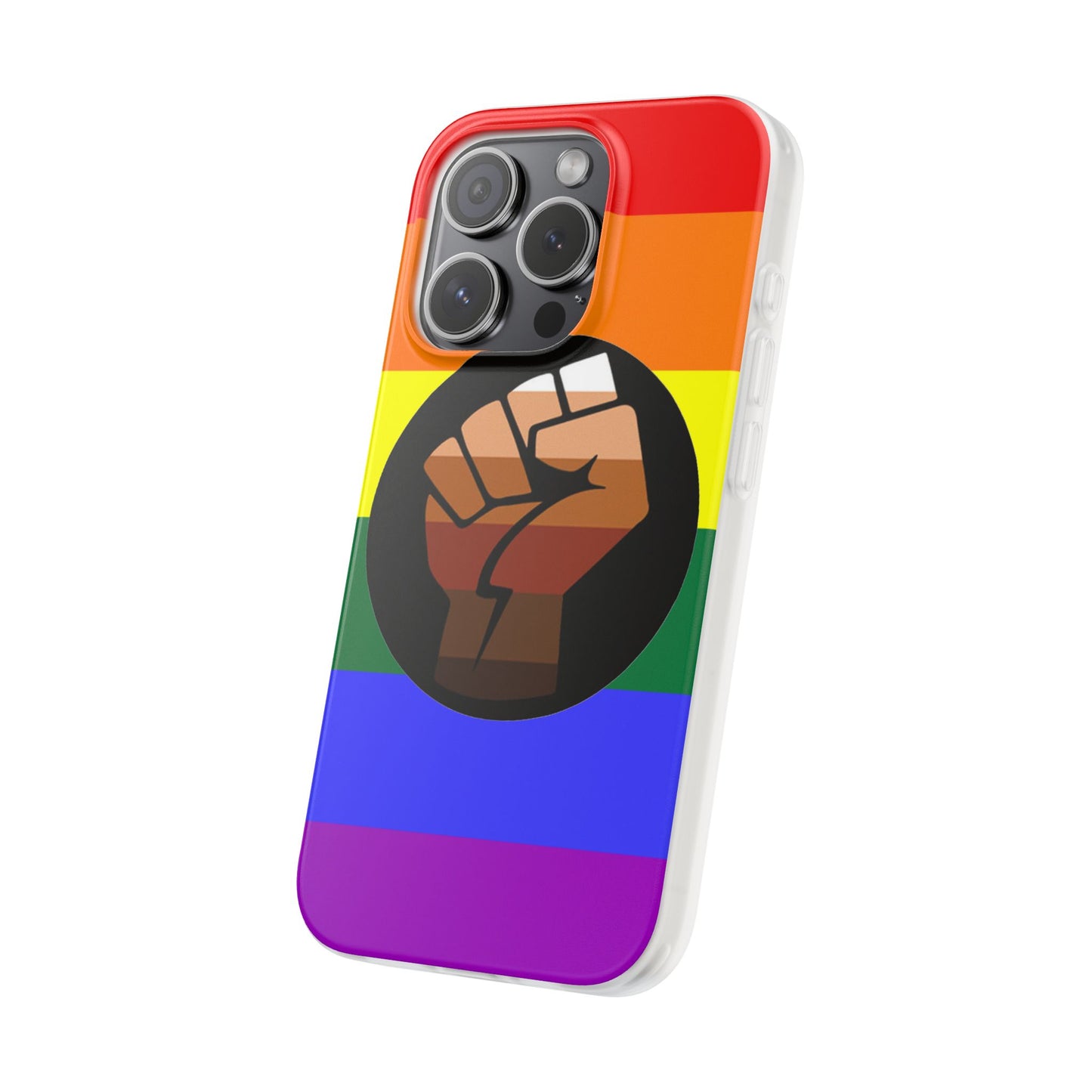 QPOC Pride Flag iPhone Flexi Case - Multiple Generations