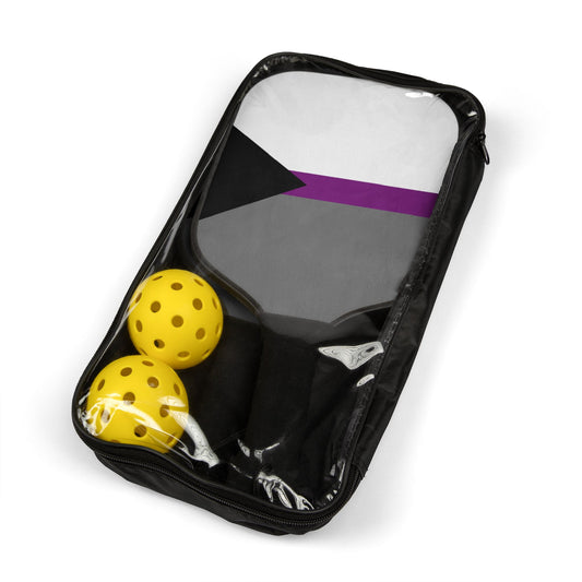 Demisexual Pride Flag Pickleball Paddle Set