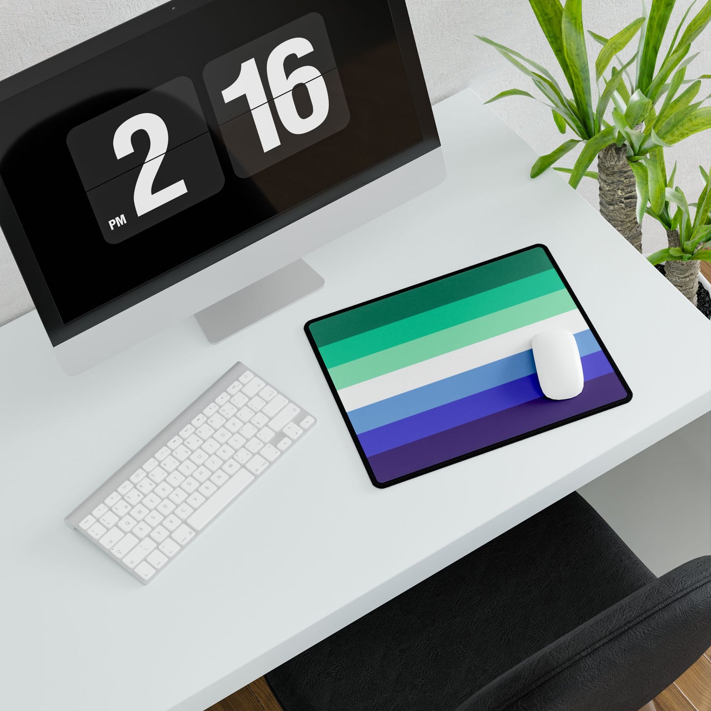 MLM Pride Flag Desk Mat - Multiple Sizes