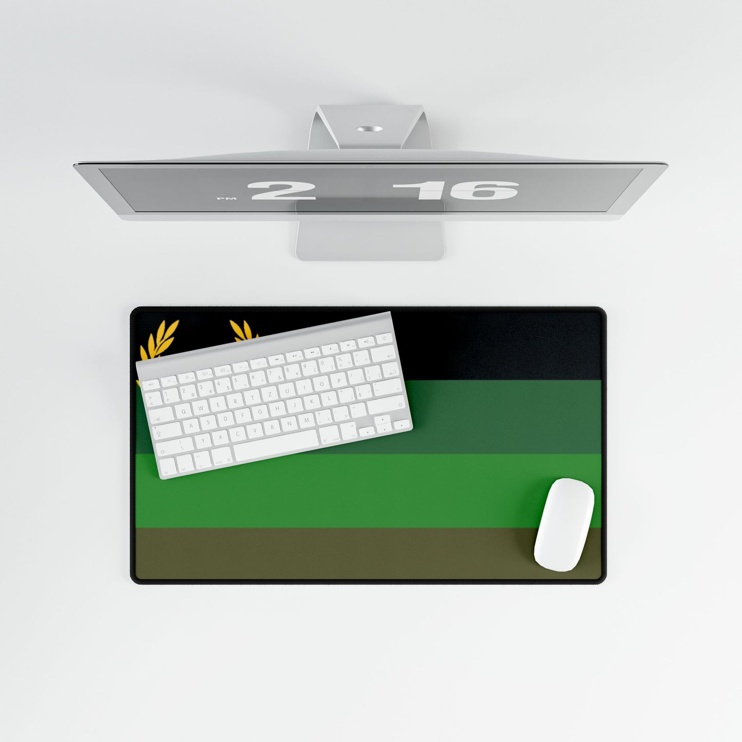 Military Fetish Pride Flag Desk Mat