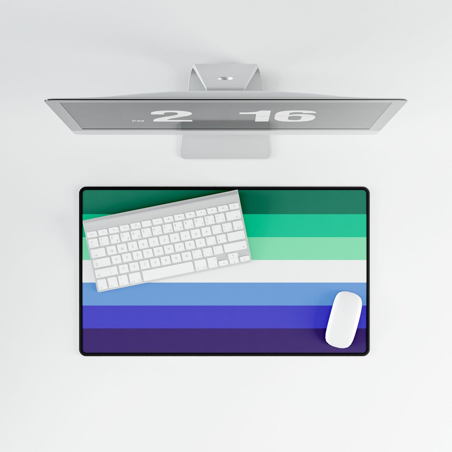 MLM Pride Flag Desk Mat - Multiple Sizes