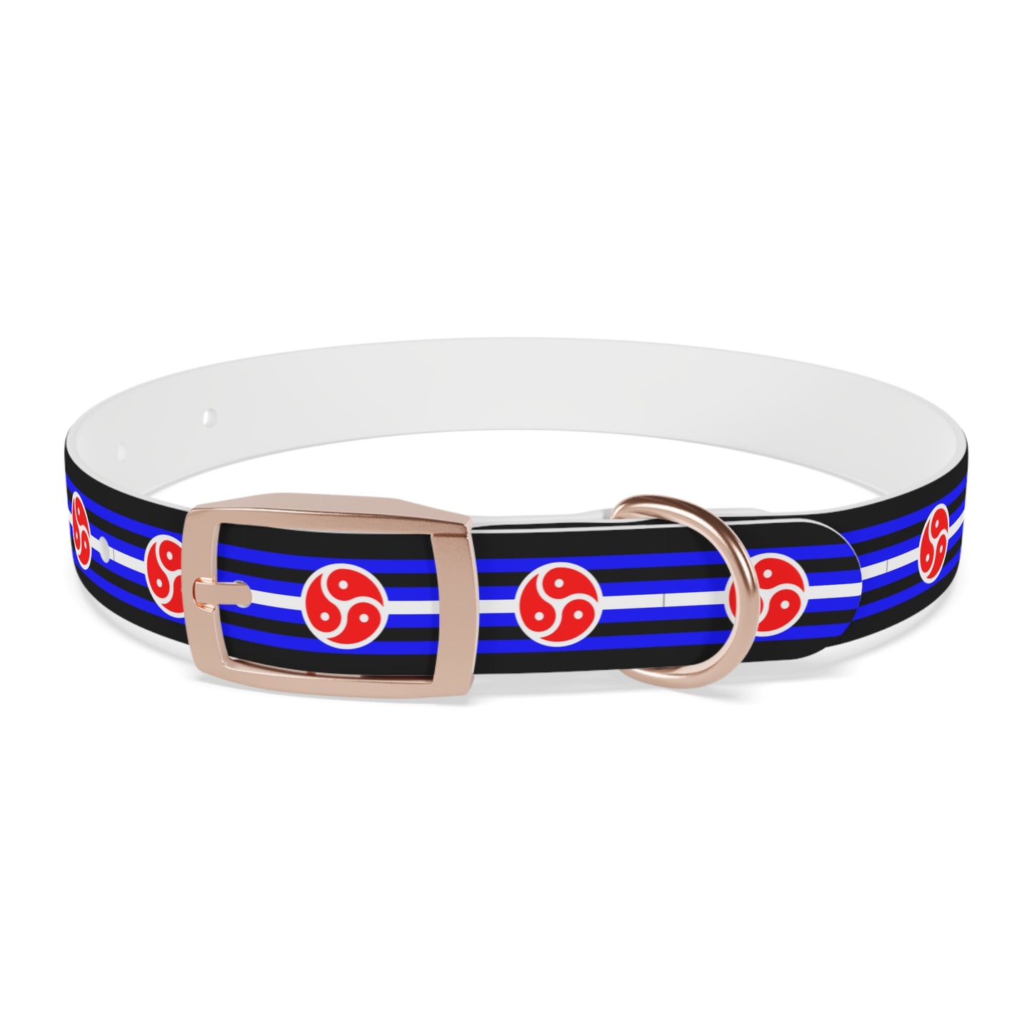 BDSM Fetish Pride Flag Dog Collar