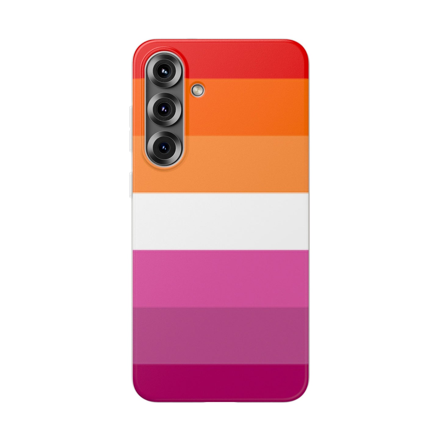 Lesbian Pride Flag Samsung Flexi Case - Multiple Generations