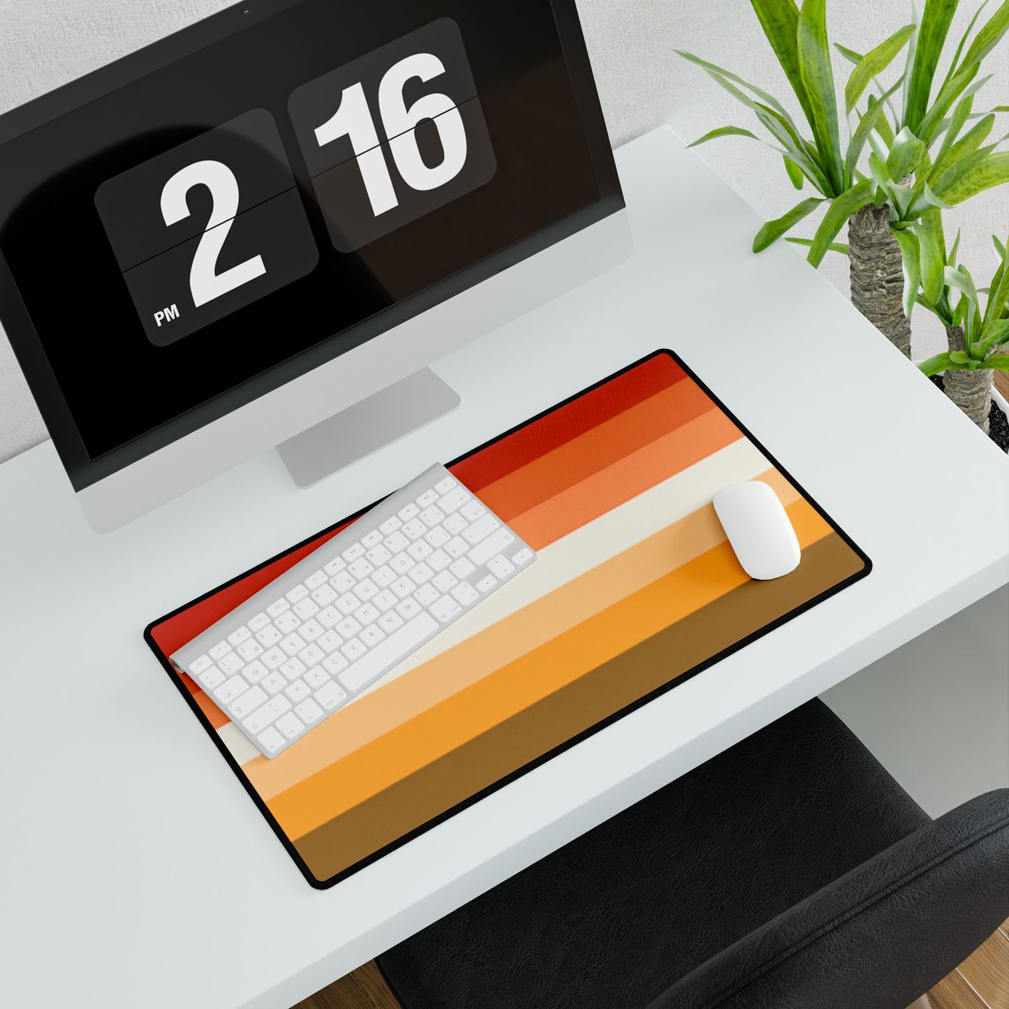 Butch Pride Flag (Mod Q) Desk Mat - Multiple Sizes