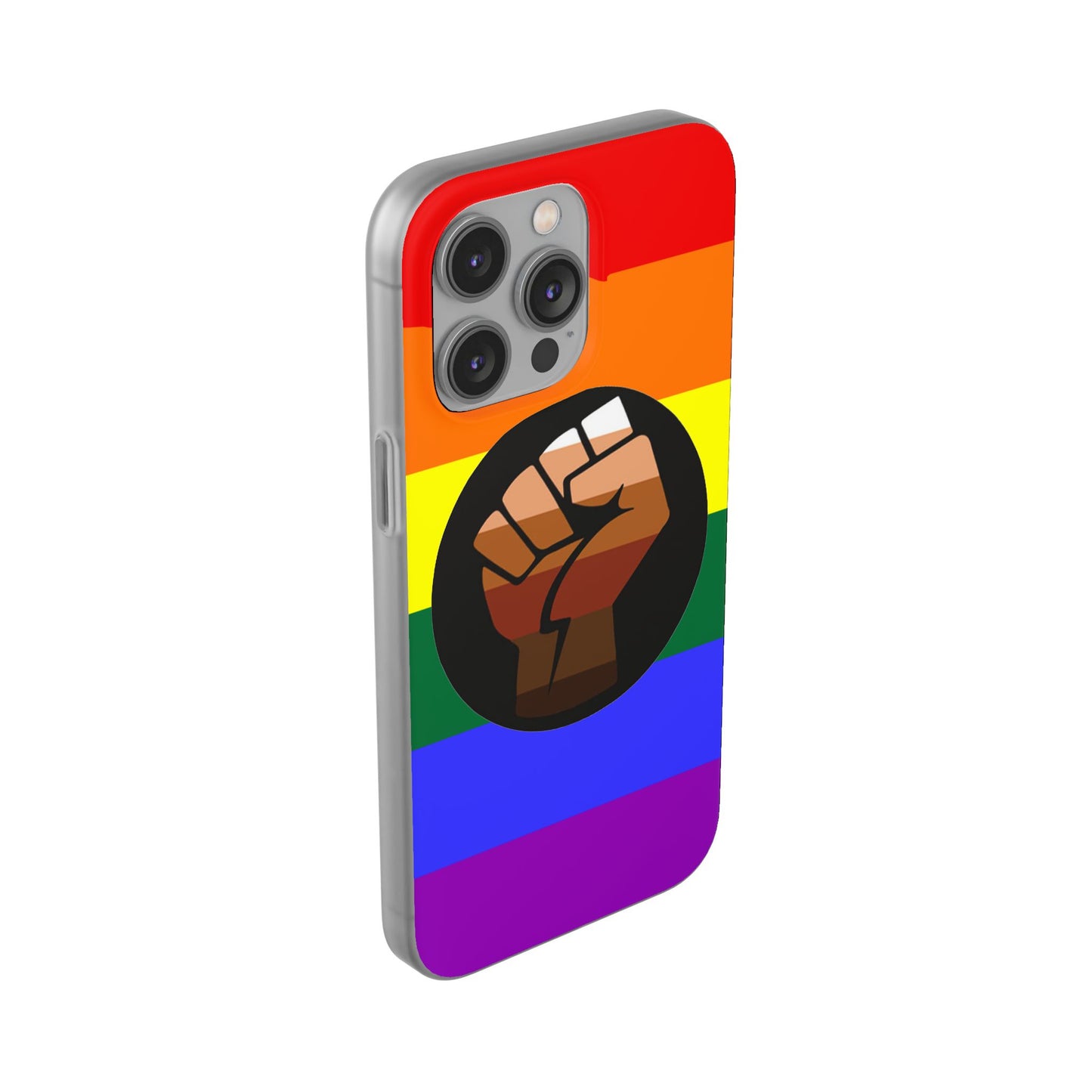 QPOC Pride Flag iPhone Flexi Case - Multiple Generations