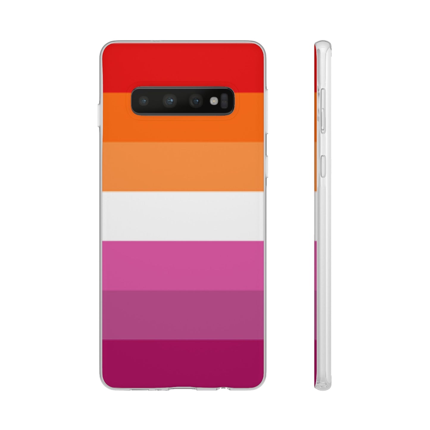 Lesbian Pride Flag Samsung Flexi Case - Multiple Generations