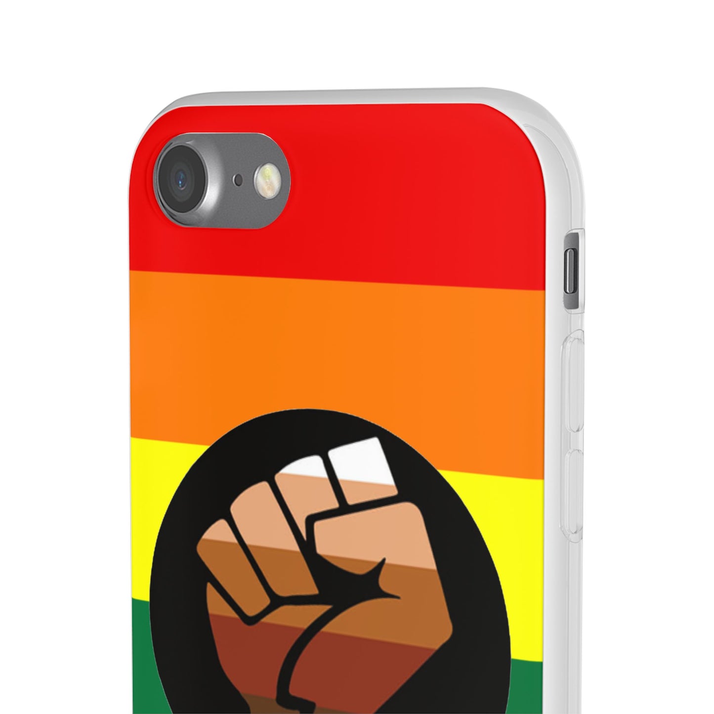 QPOC Pride Flag iPhone Flexi Case - Multiple Generations
