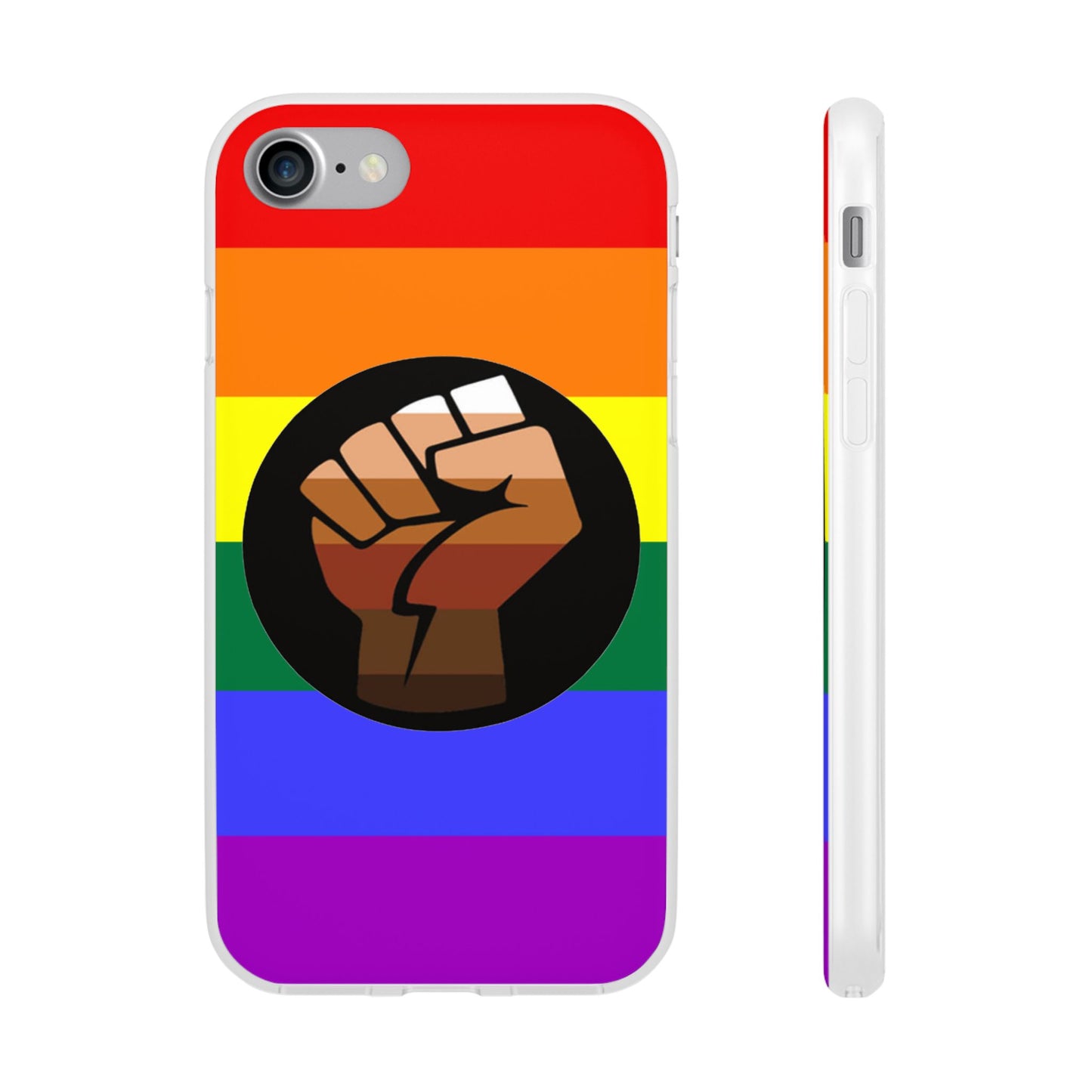 QPOC Pride Flag iPhone Flexi Case - Multiple Generations