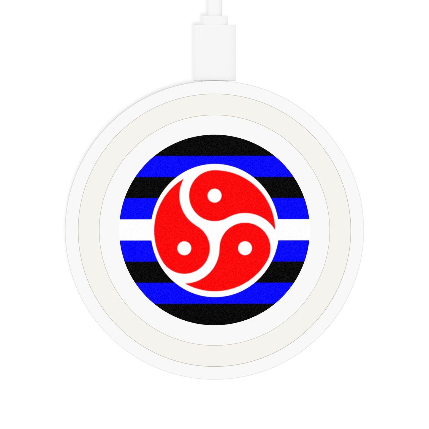 BDSM Fetish Pride Flag Wireless Charger