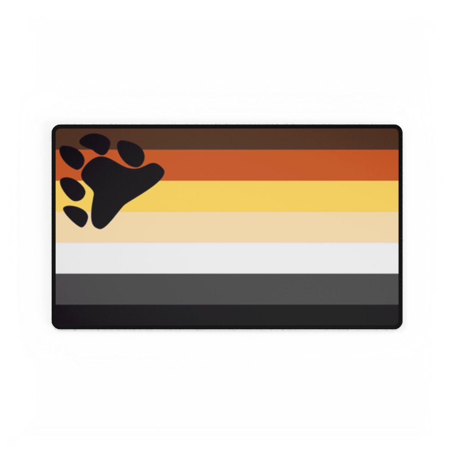 Bear Pride Flag Desk Mat