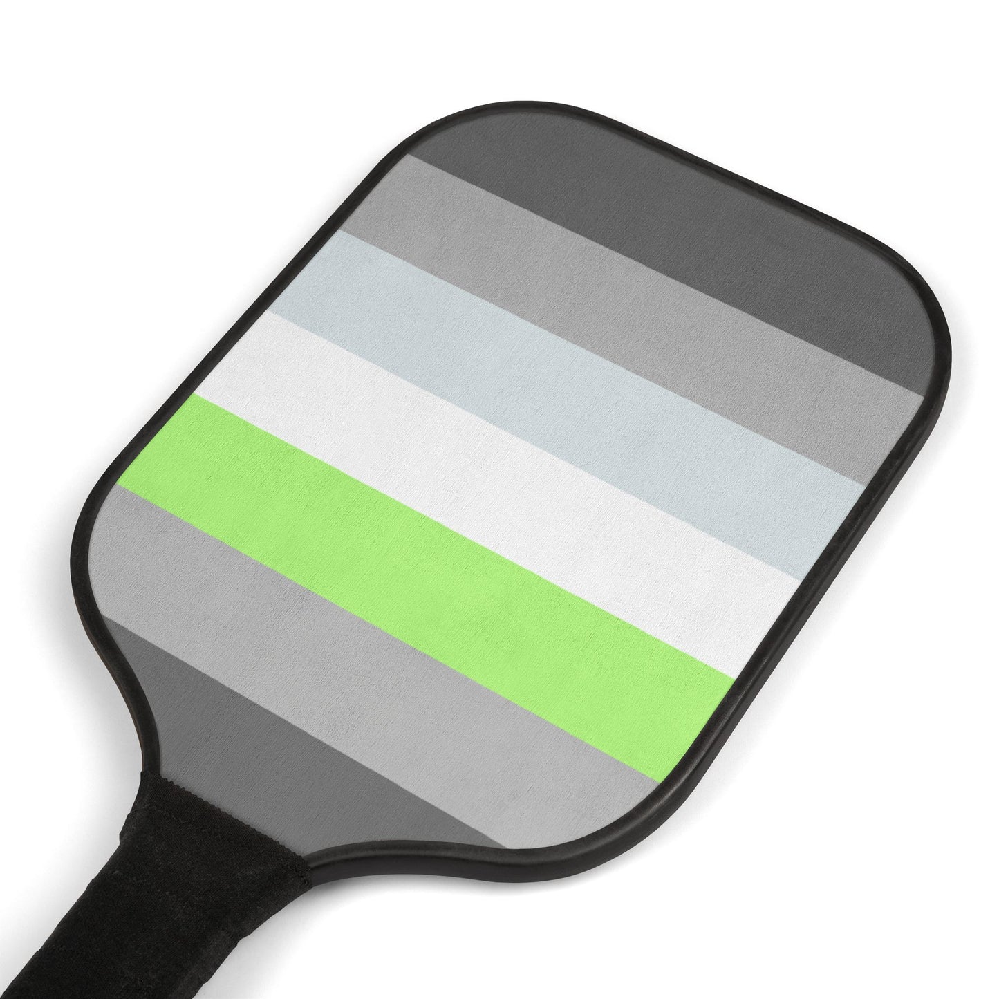 Demiagender Pride Flag Pickleball Paddle Set
