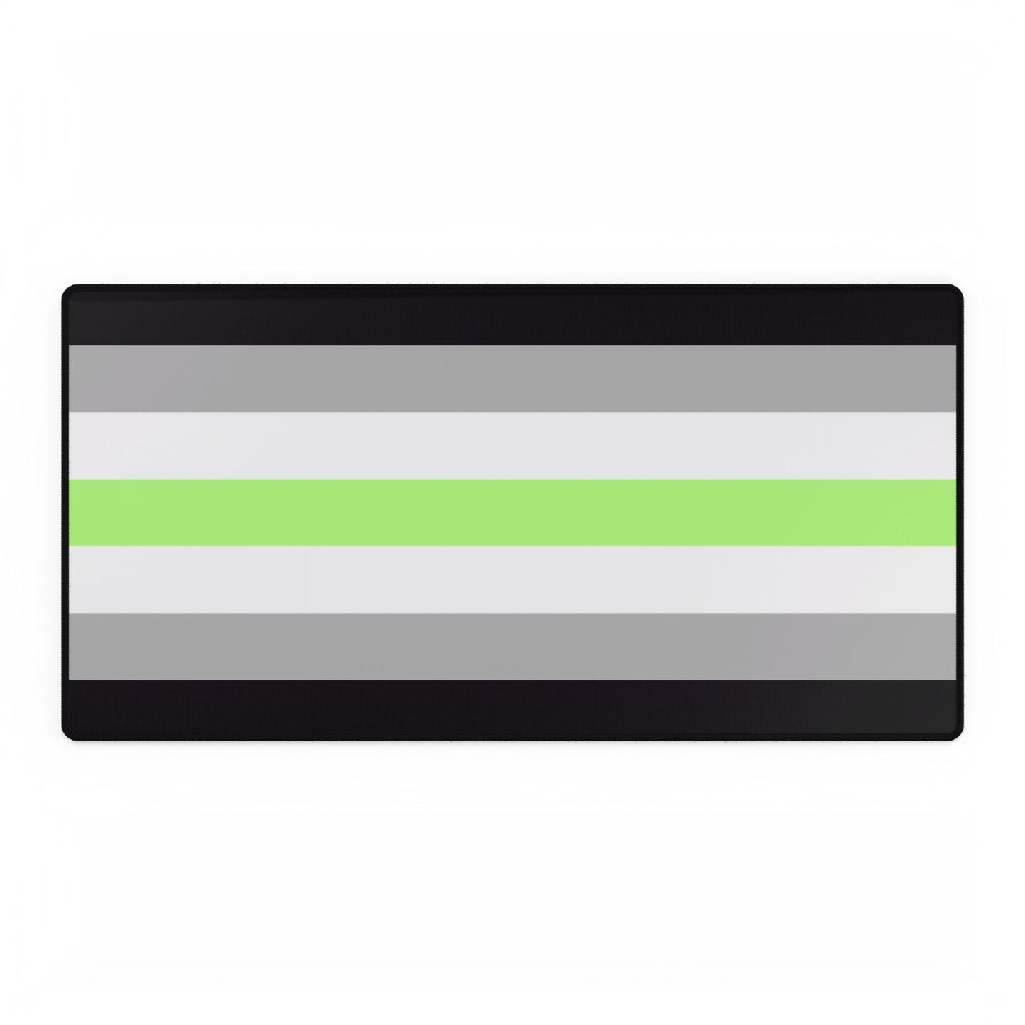 Agender Pride Flag Desk Mat
