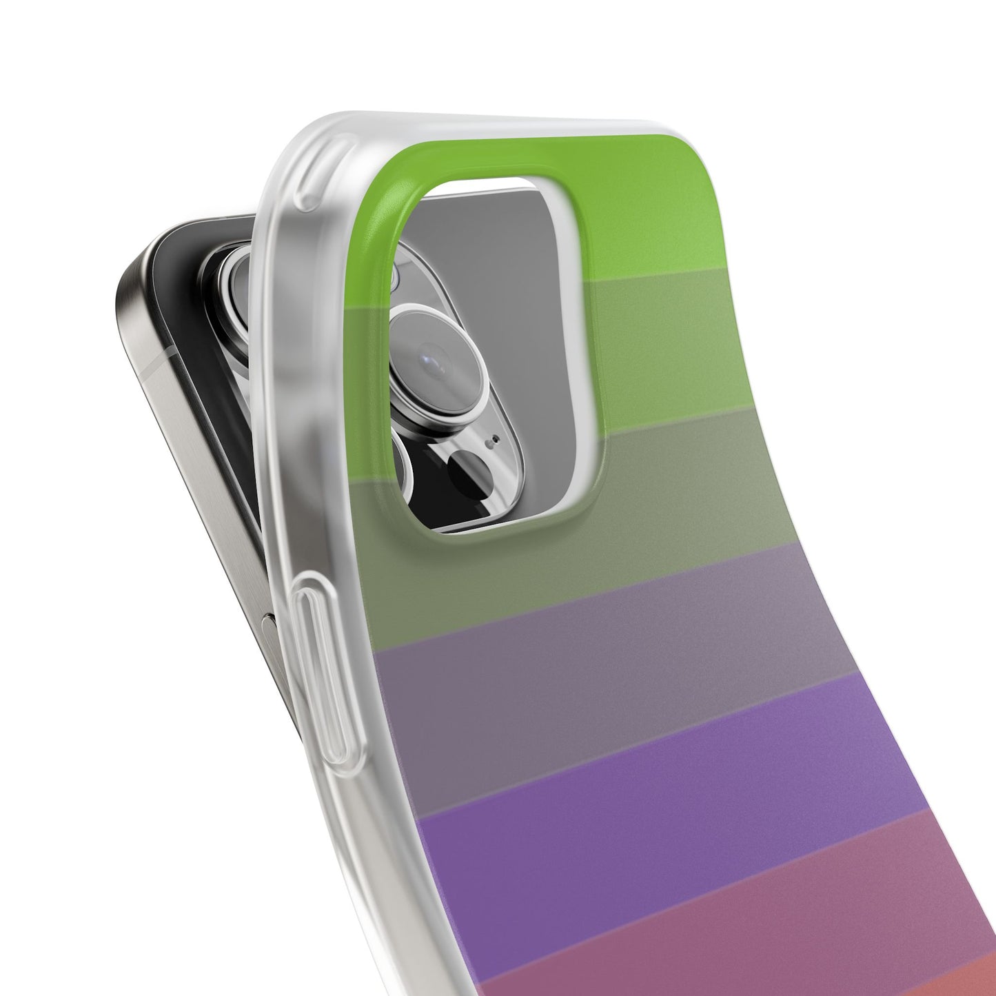 Aliagender Pride Flag iPhone Flexi Case - Multiple Generations