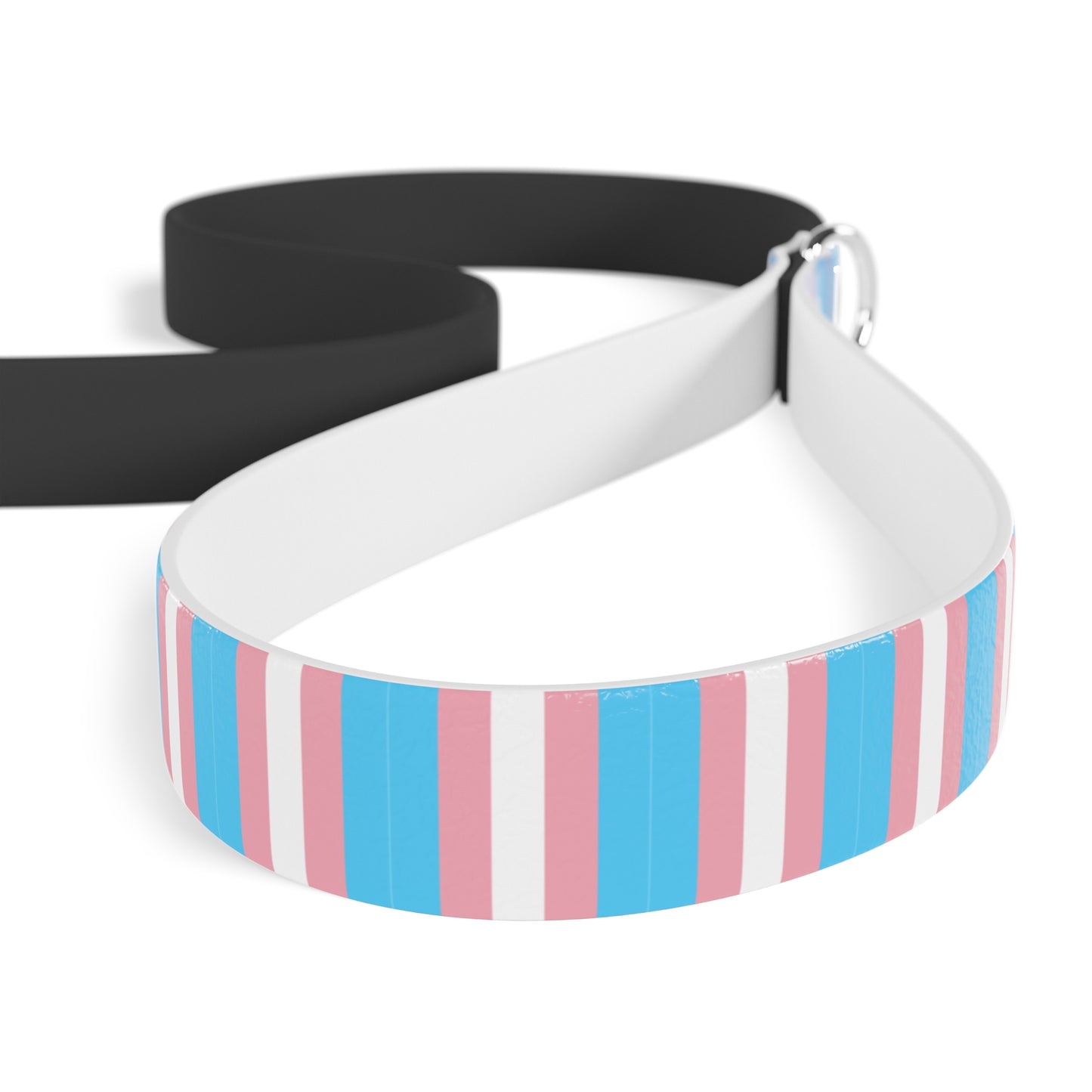 Transgender Pride Flag Dog Leash