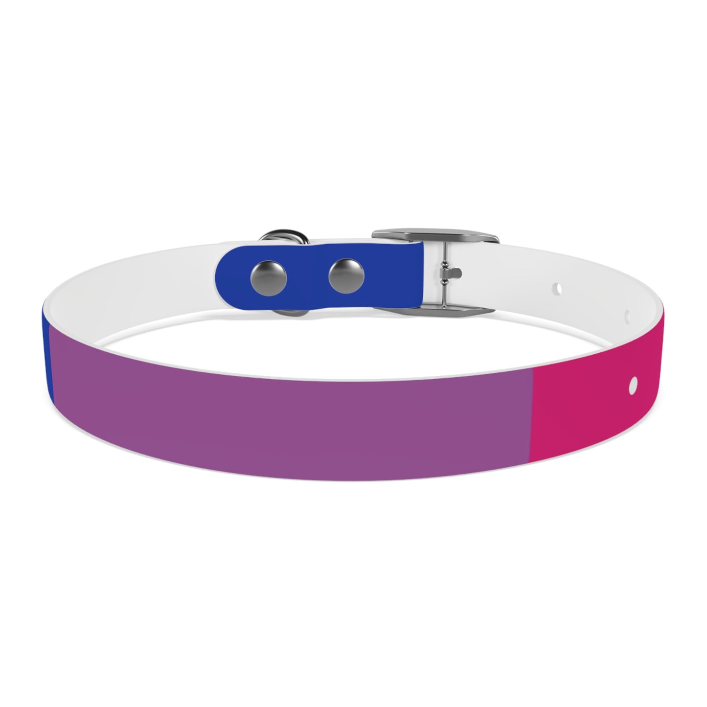 Bisexual Pride Flag Dog Collar