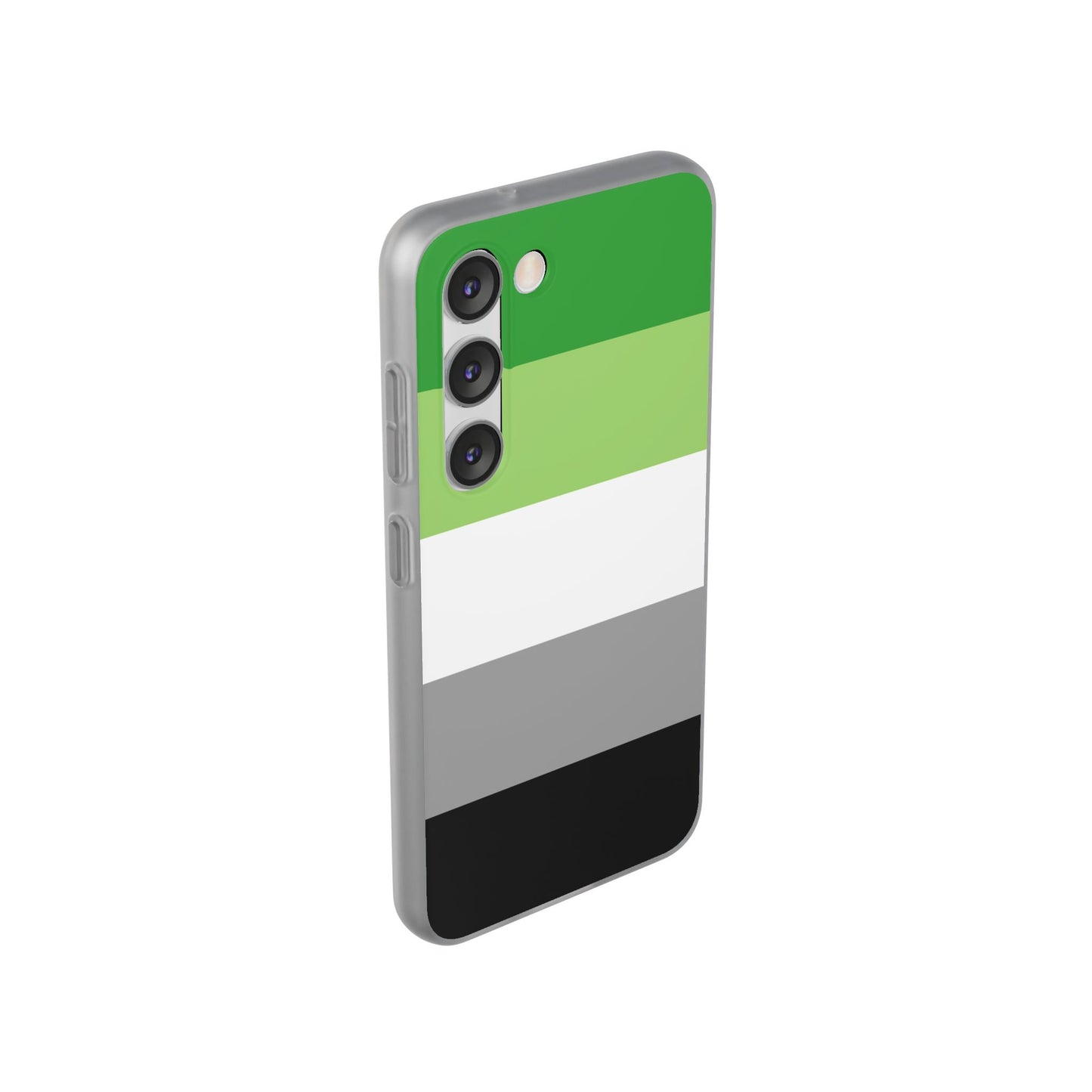Aromantic Pride Flag Samsung Flexi Case - Multiple Generations