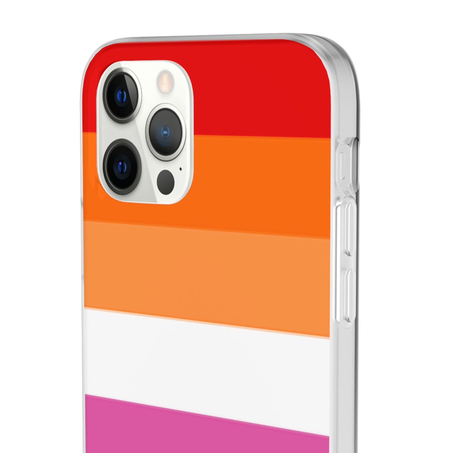 Lesbian Pride Flag iPhone Flexi Case - Multiple Generations