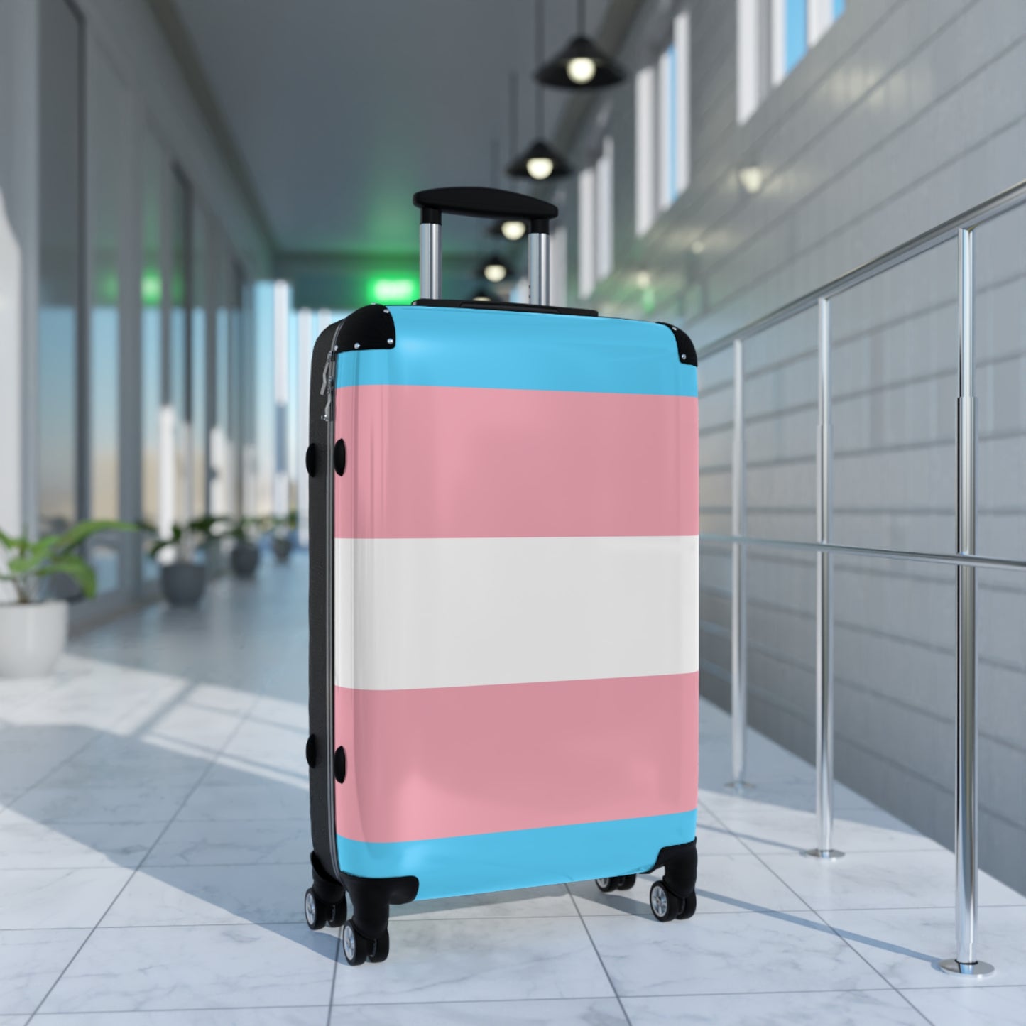 Transgender Pride Suitcase