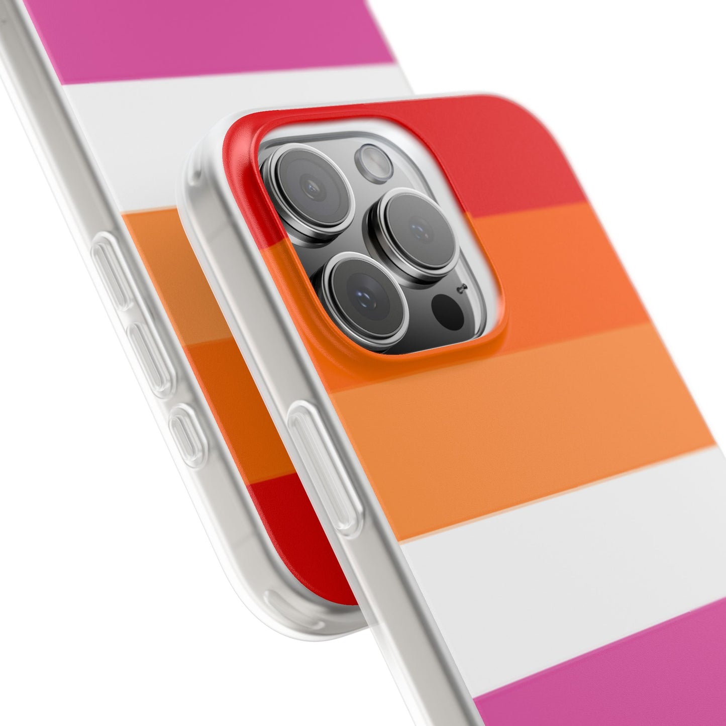 Lesbian Pride Flag iPhone Flexi Case - Multiple Generations