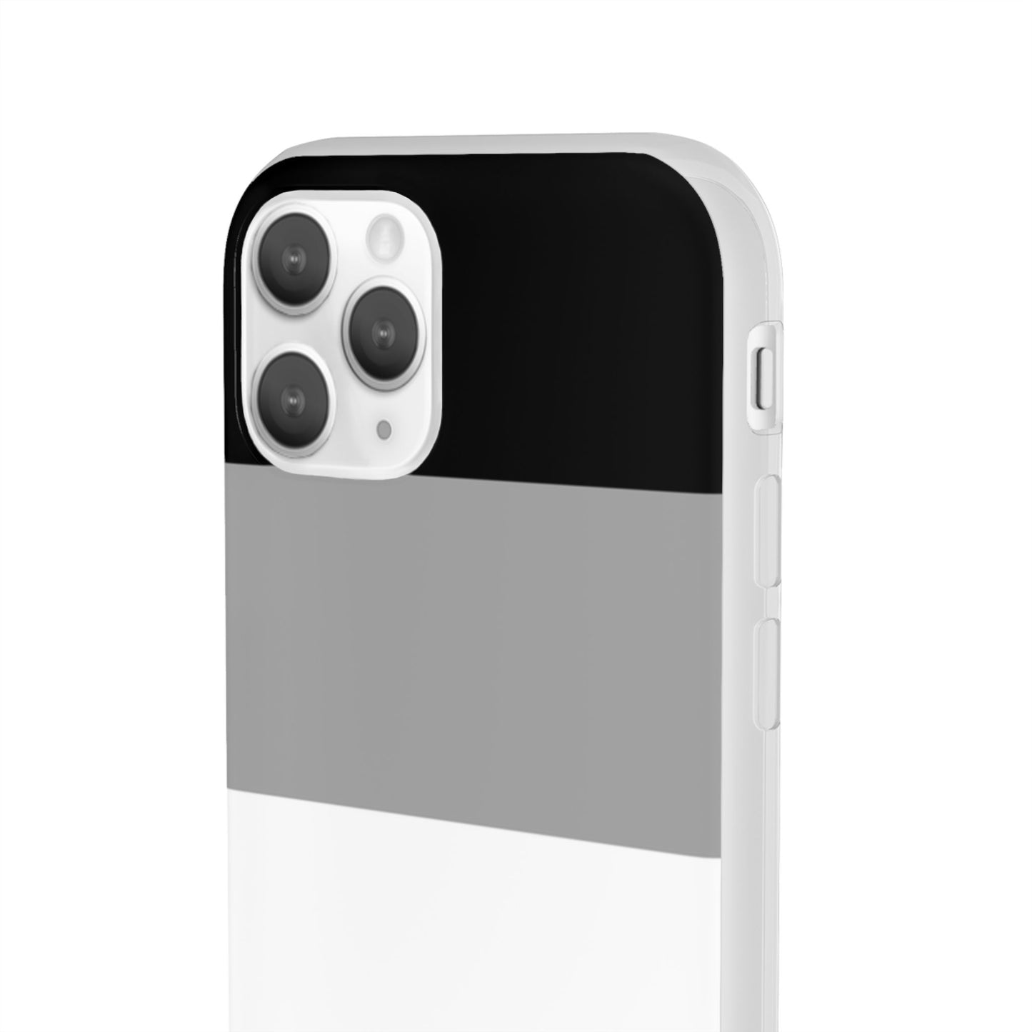Asexual Pride Flag iPhone Flexi Case - Multiple Generations
