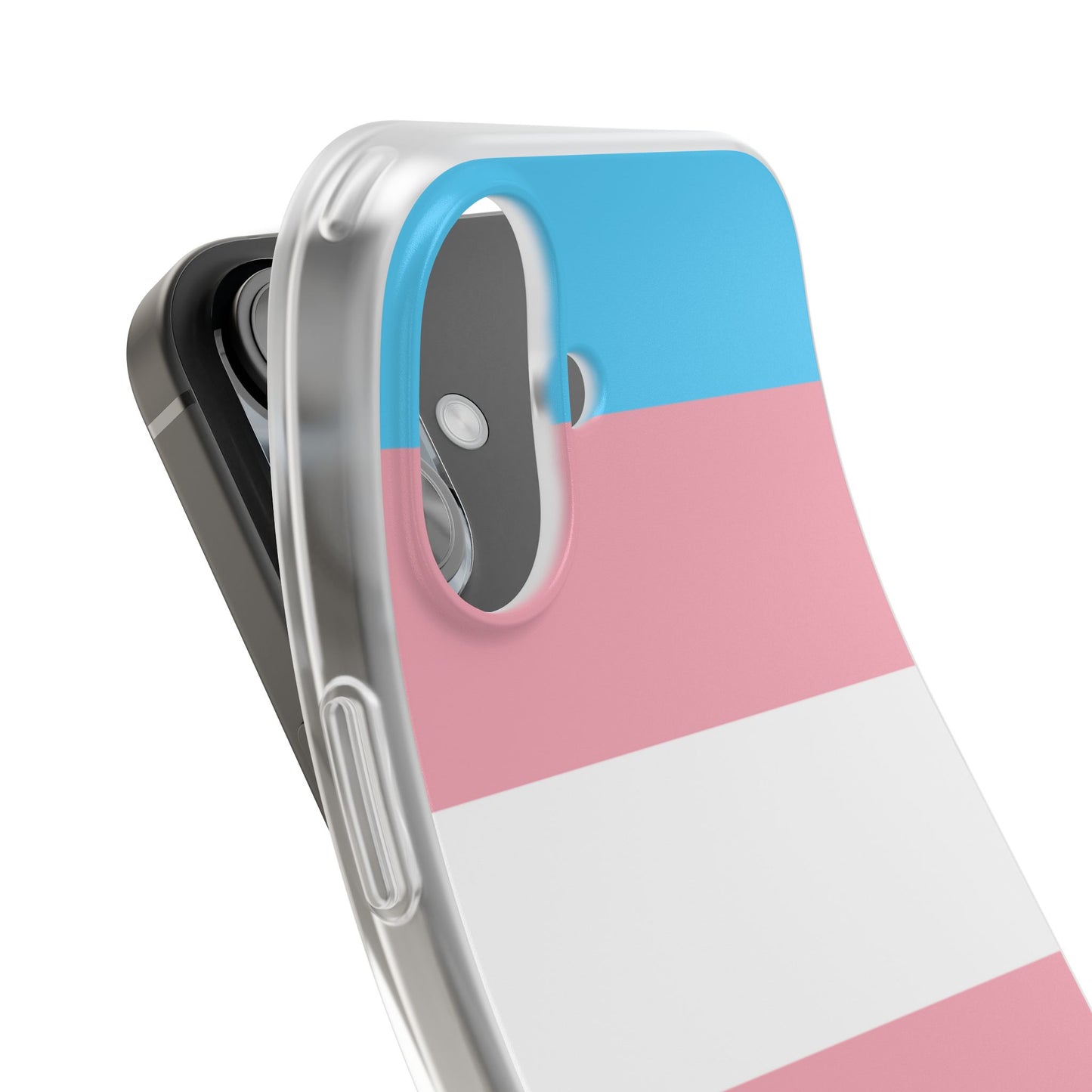 Transgender Pride Flag iPhone Flexi Case - Multiple Generations