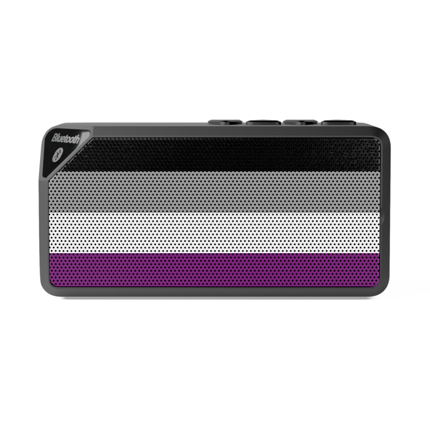 Asexual Pride Flag Bluetooth Speaker