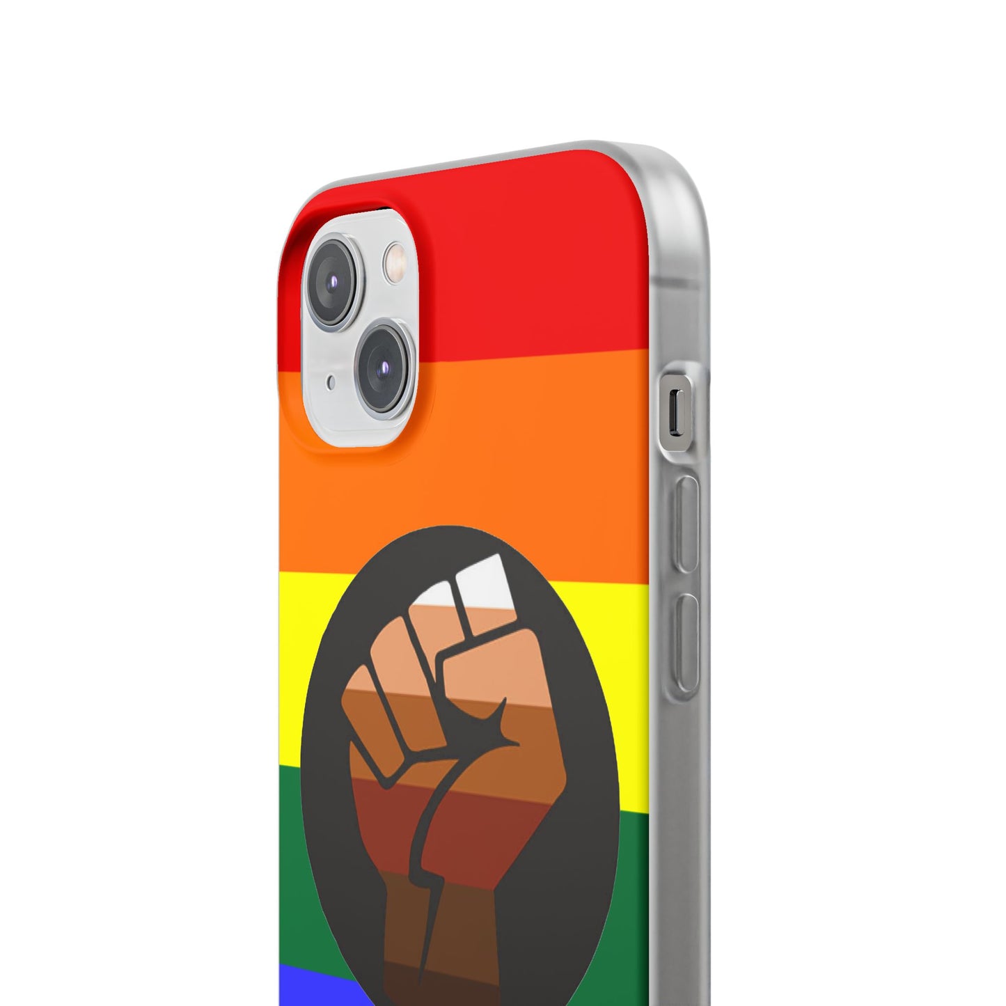 QPOC Pride Flag iPhone Flexi Case - Multiple Generations