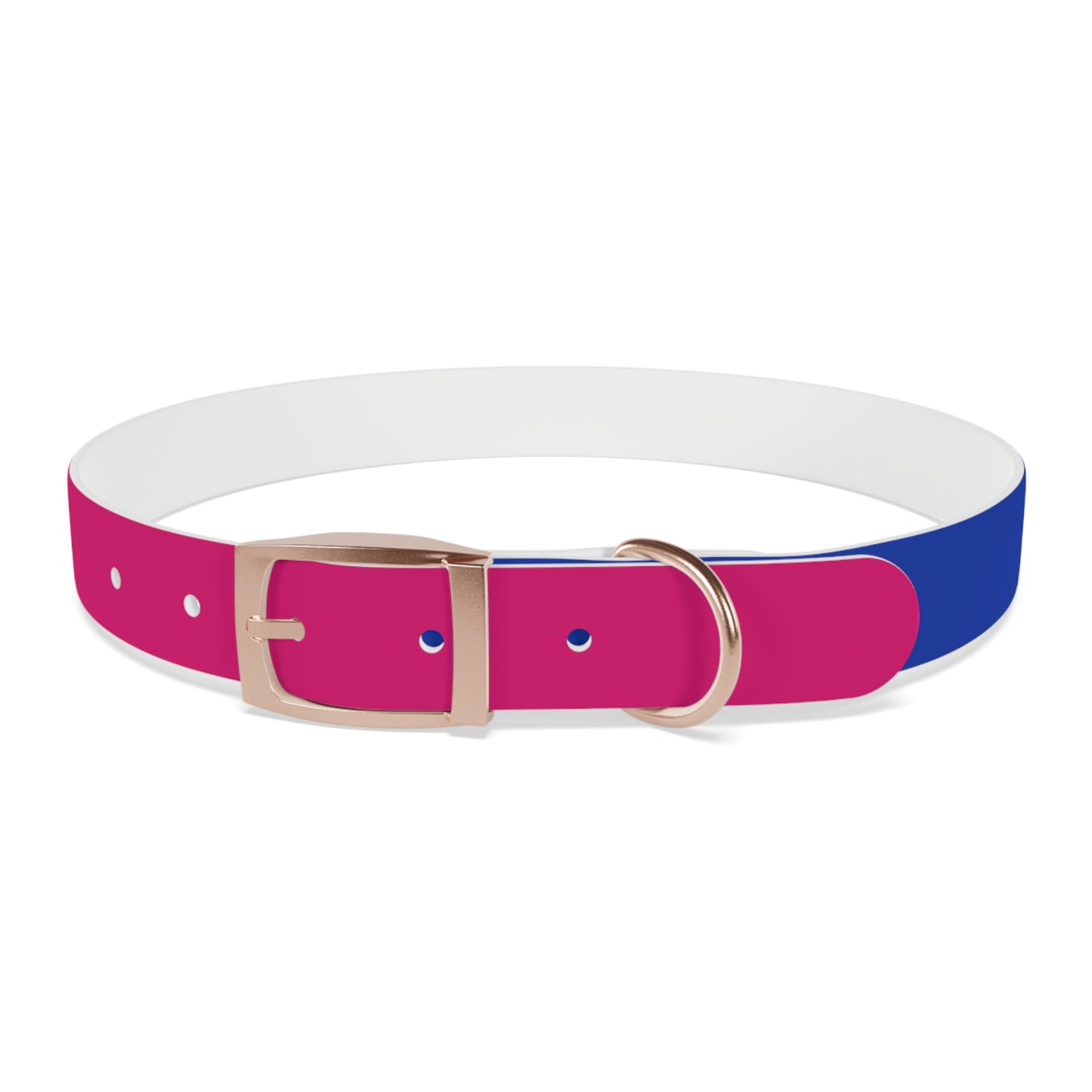 Bisexual Pride Flag Dog Collar