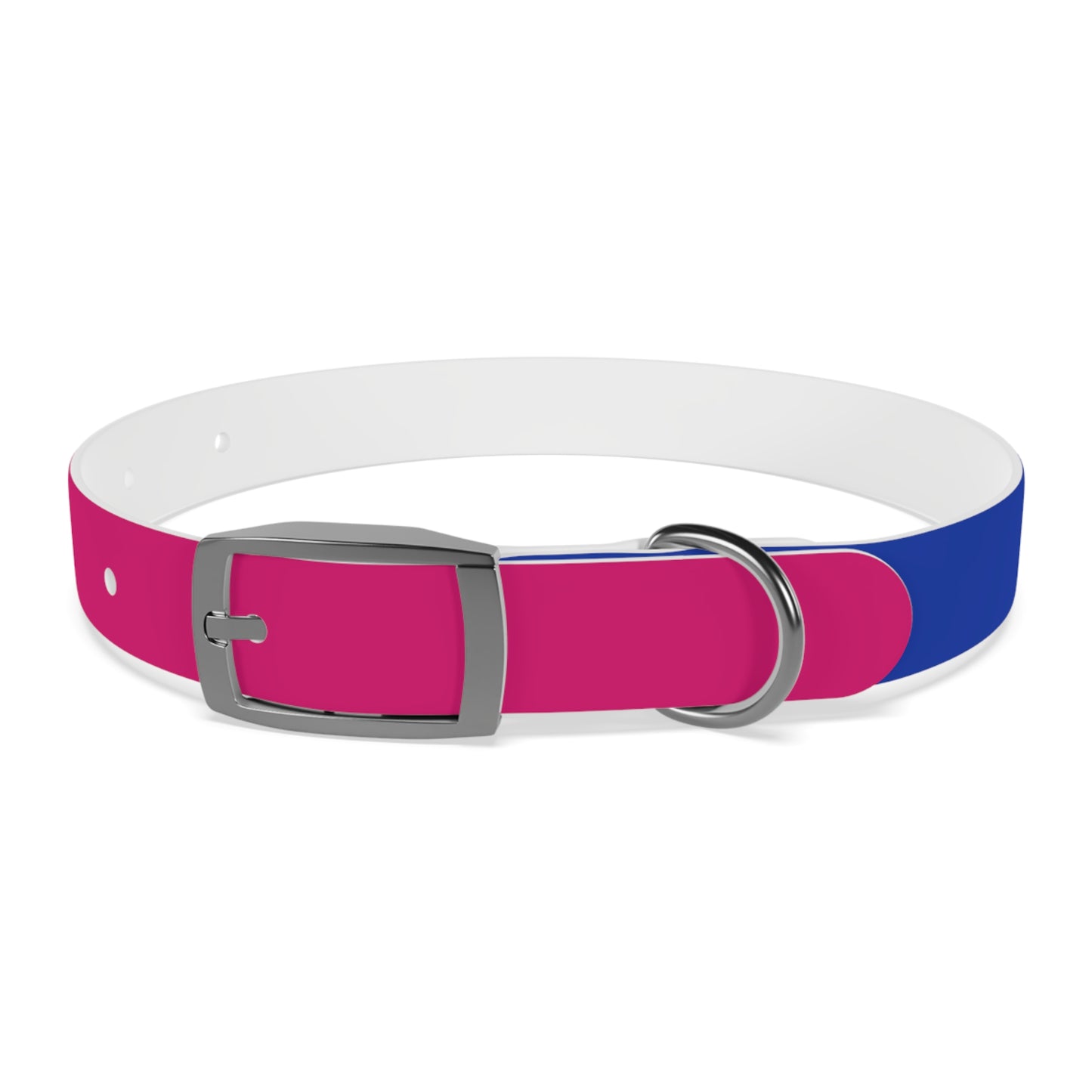 Bisexual Pride Flag Dog Collar