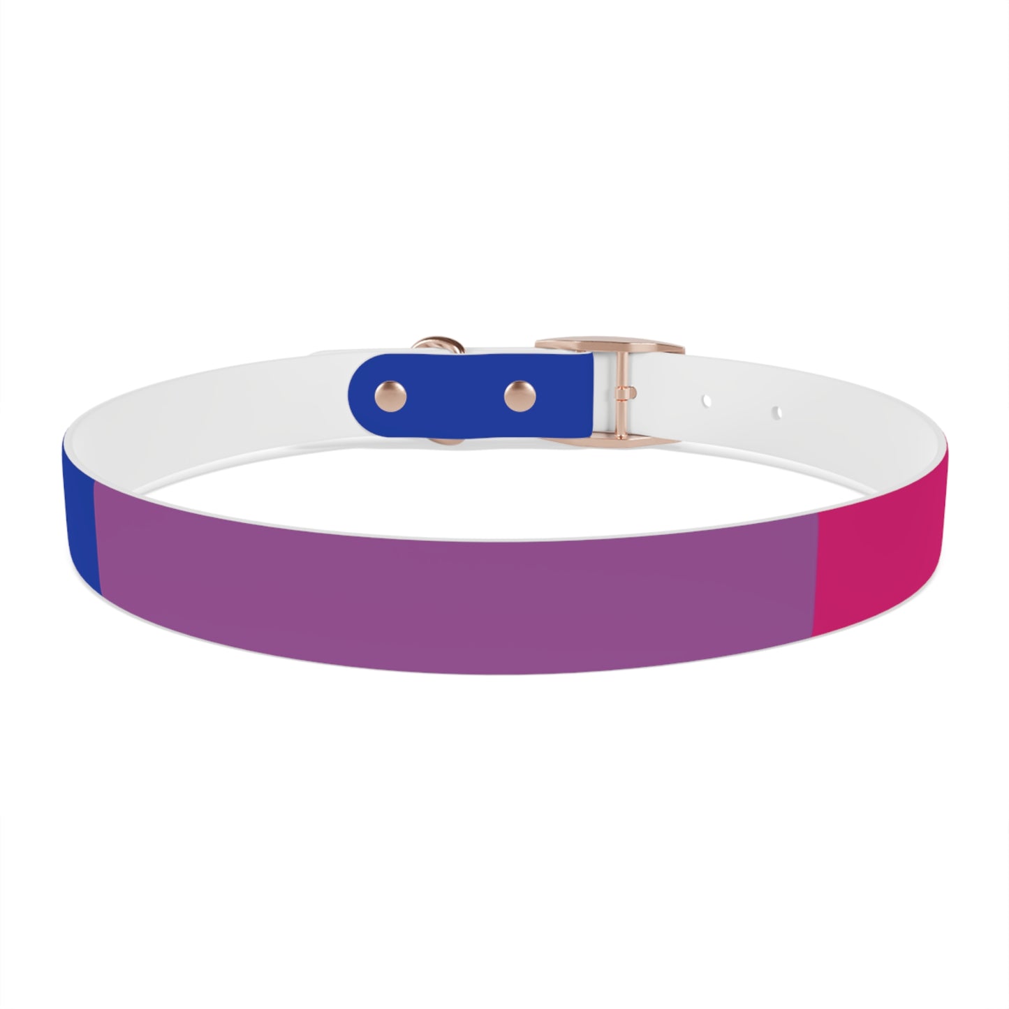 Bisexual Pride Flag Dog Collar