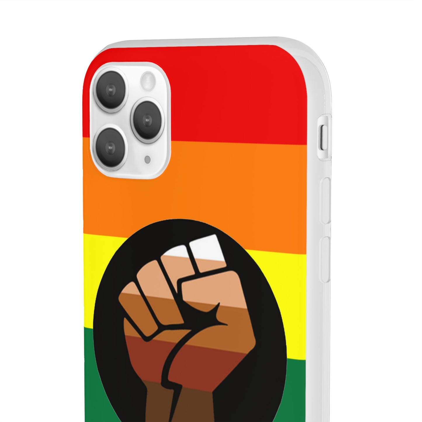 QPOC Pride Flag iPhone Flexi Case - Multiple Generations