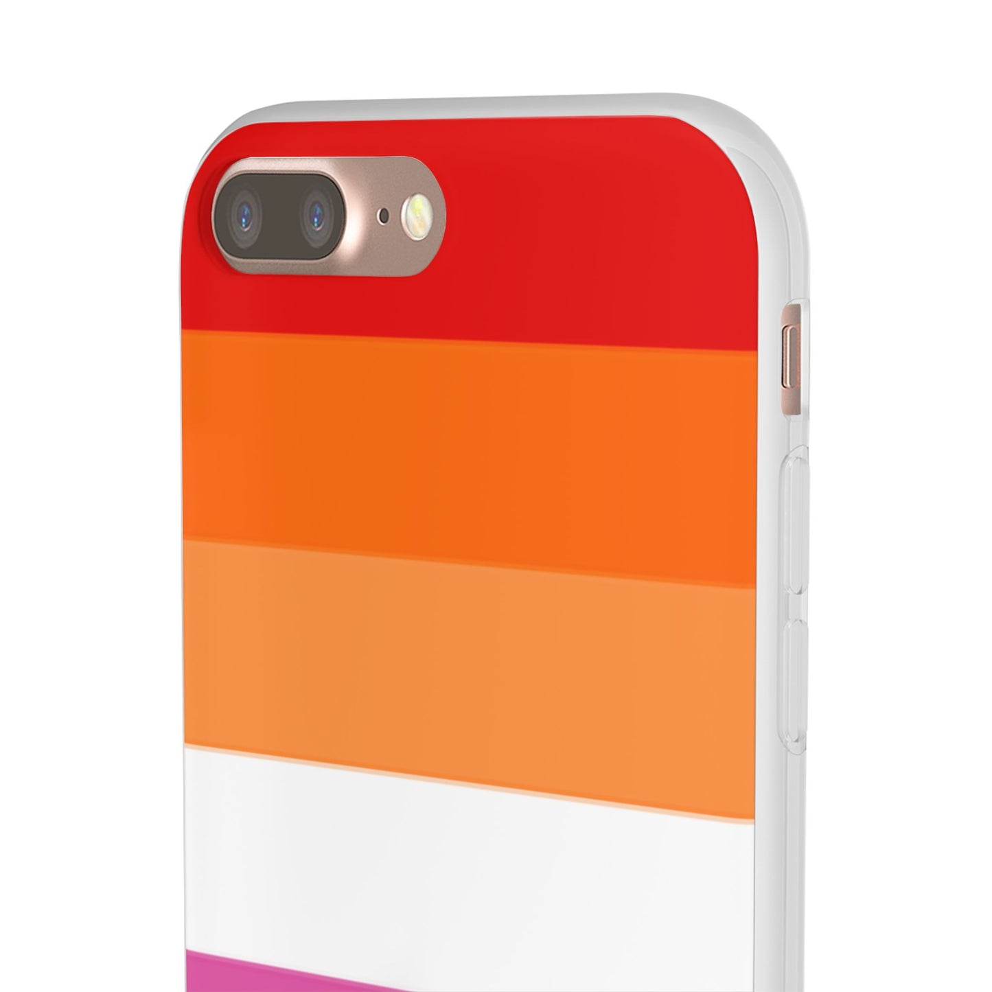 Lesbian Pride Flag iPhone Flexi Case - Multiple Generations