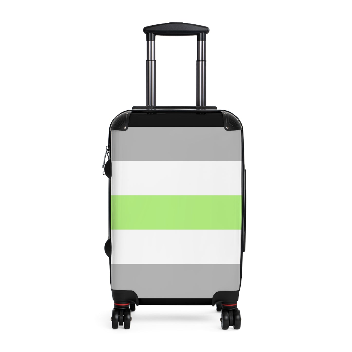 Agender Pride Flag Travel Luggage