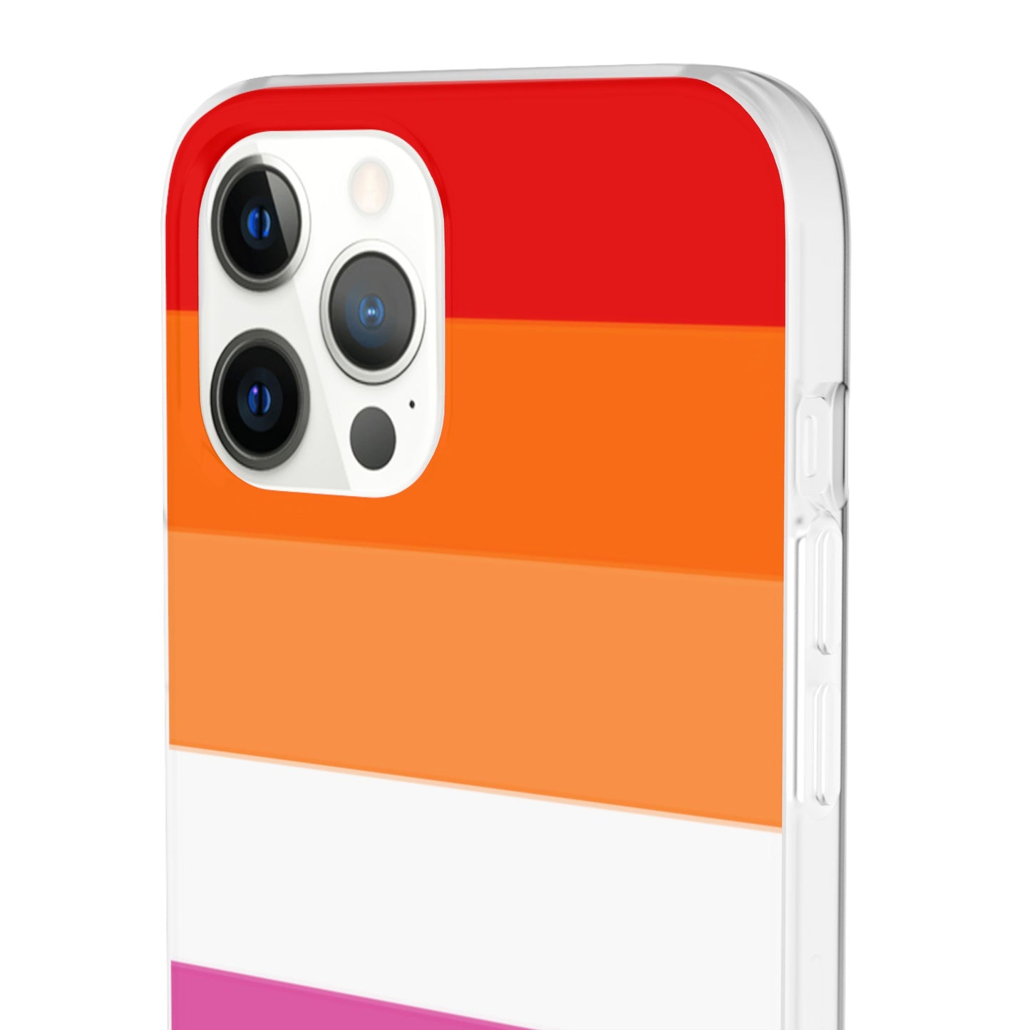 Lesbian Pride Flag iPhone Flexi Case - Multiple Generations