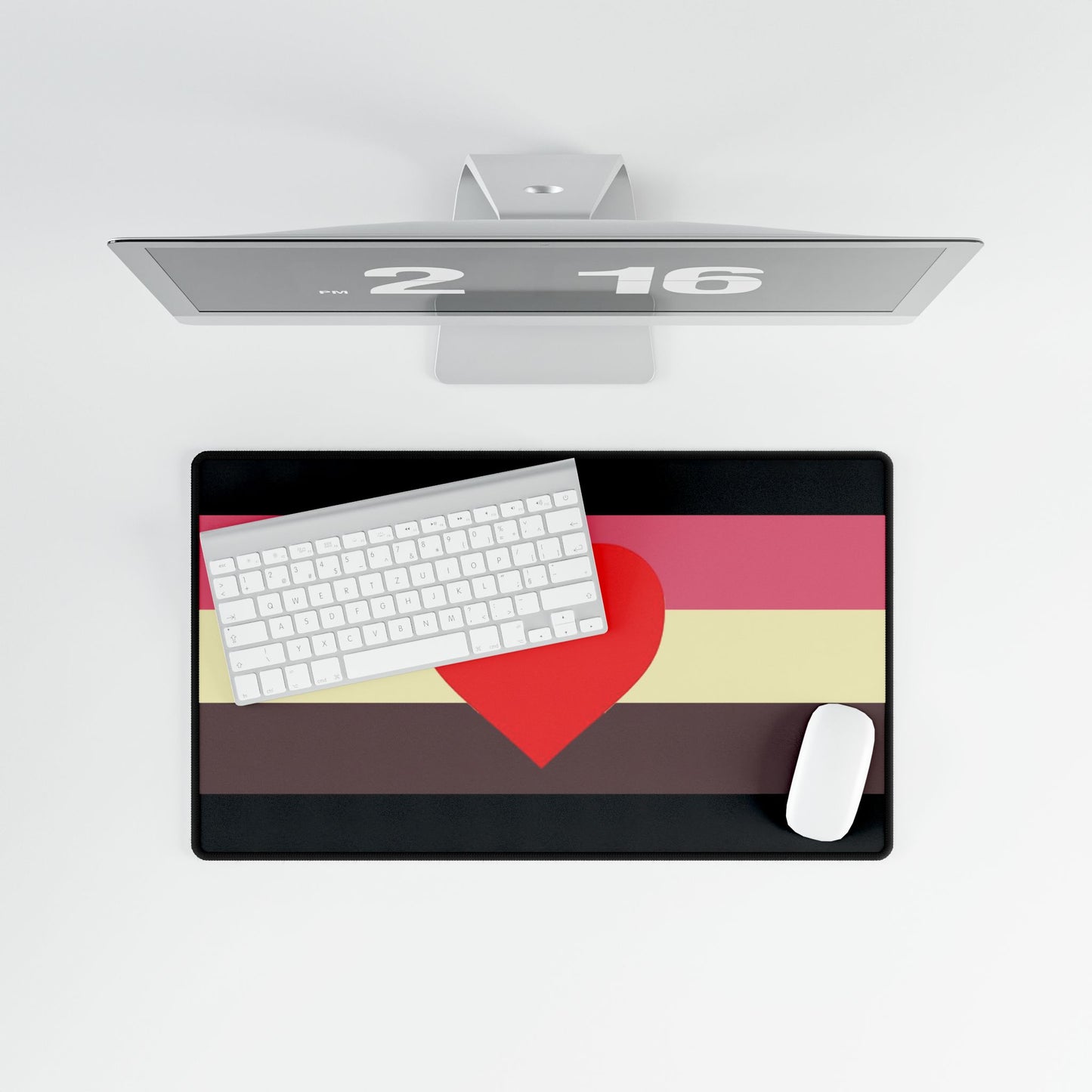 Fat Fetish Pride Flag Desk Mat - Multiple Sizes