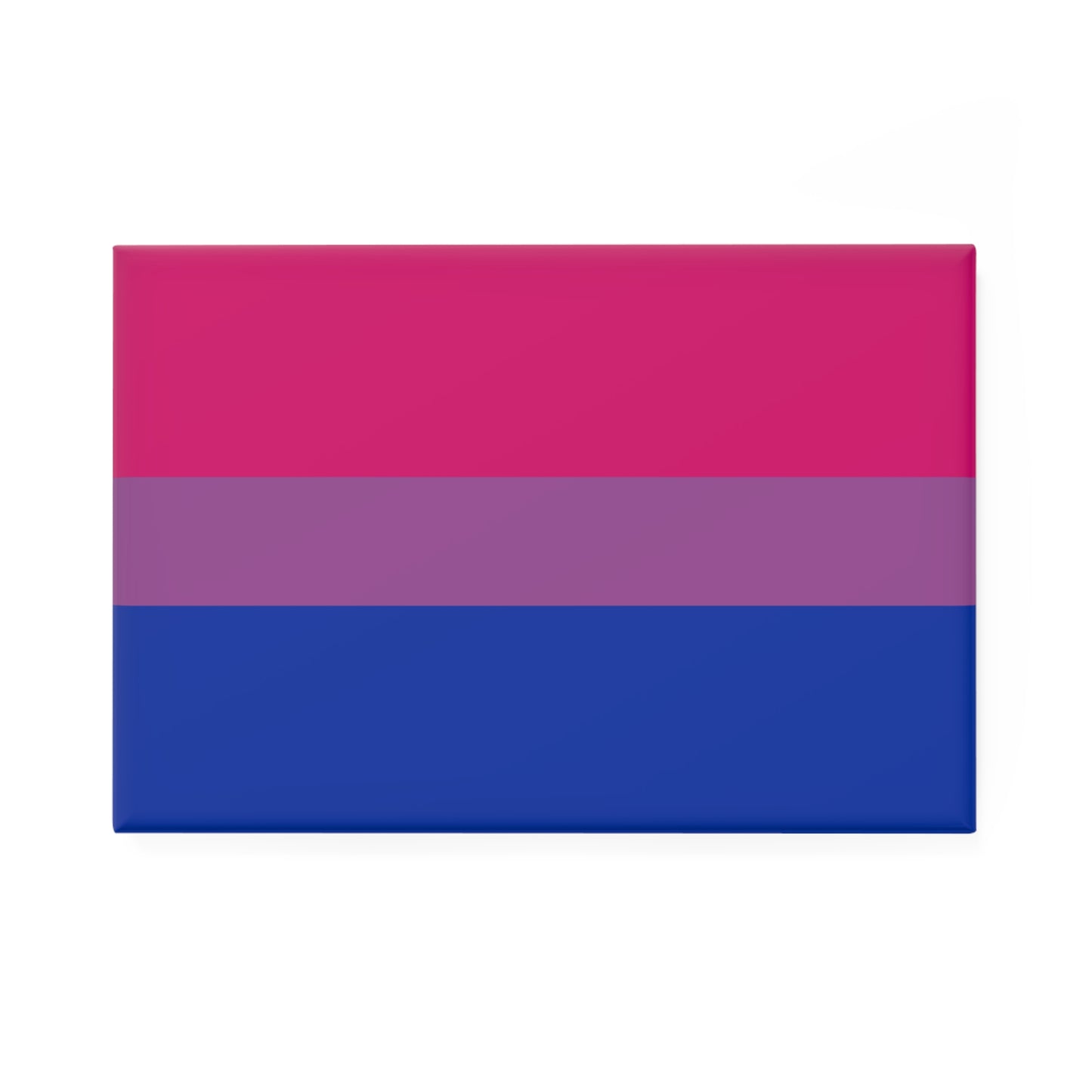 Bisexual Pride Flag Rectangle Magnet